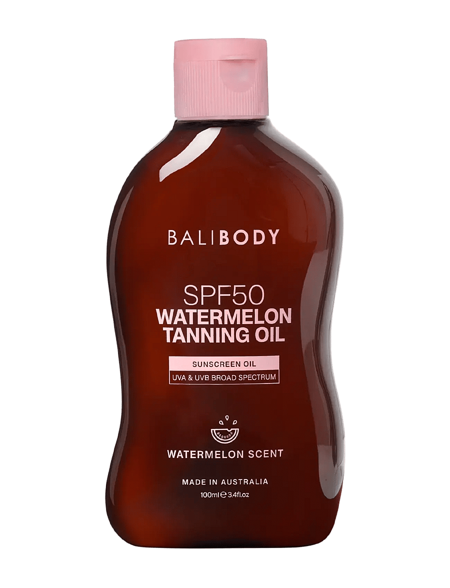 Bali Body - Watermelon Sunscreen Oil SPF50 - kehale - clear - 1