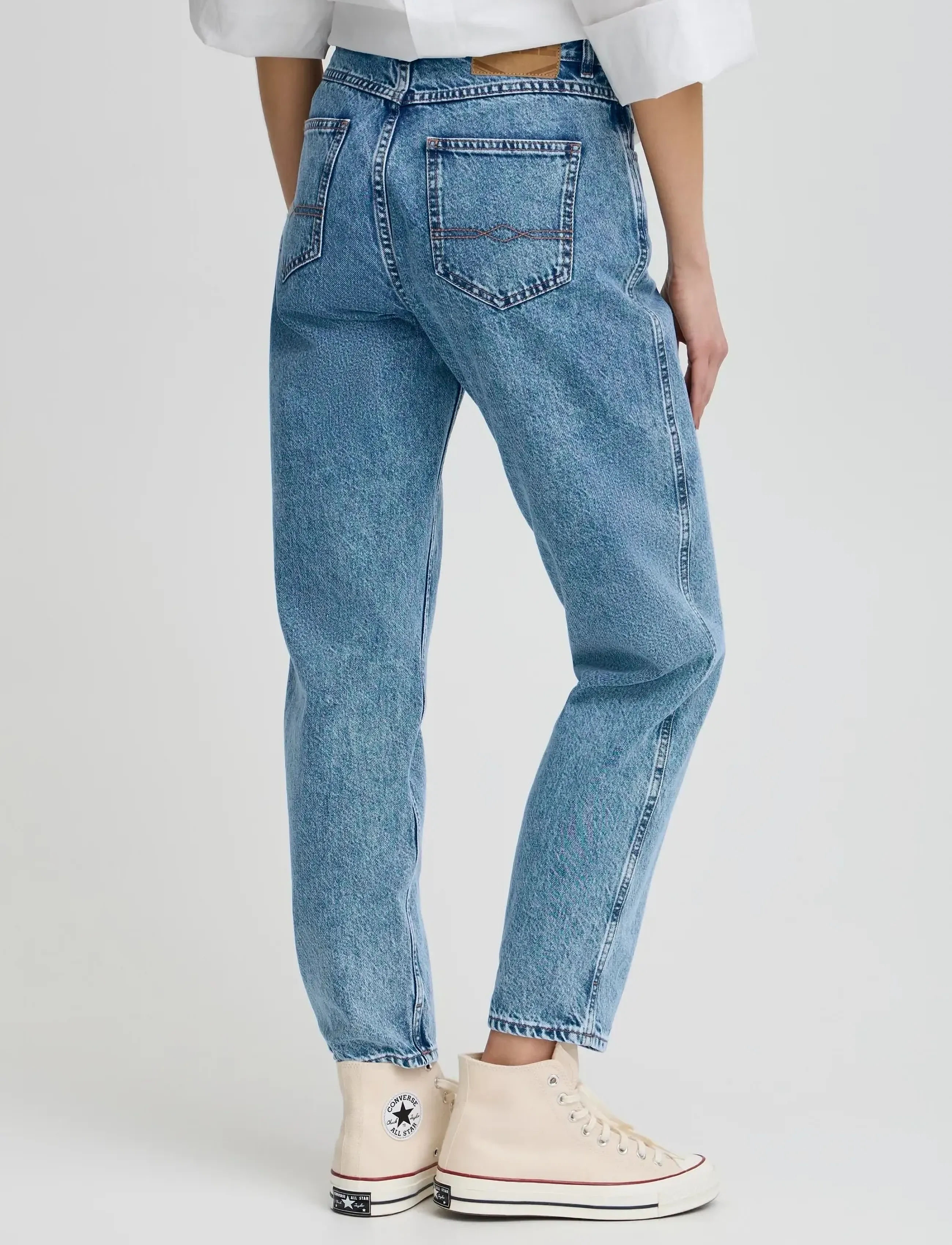 BALL - BAPAOLO JEANS - sirge säärega teksad - marble wash - 4