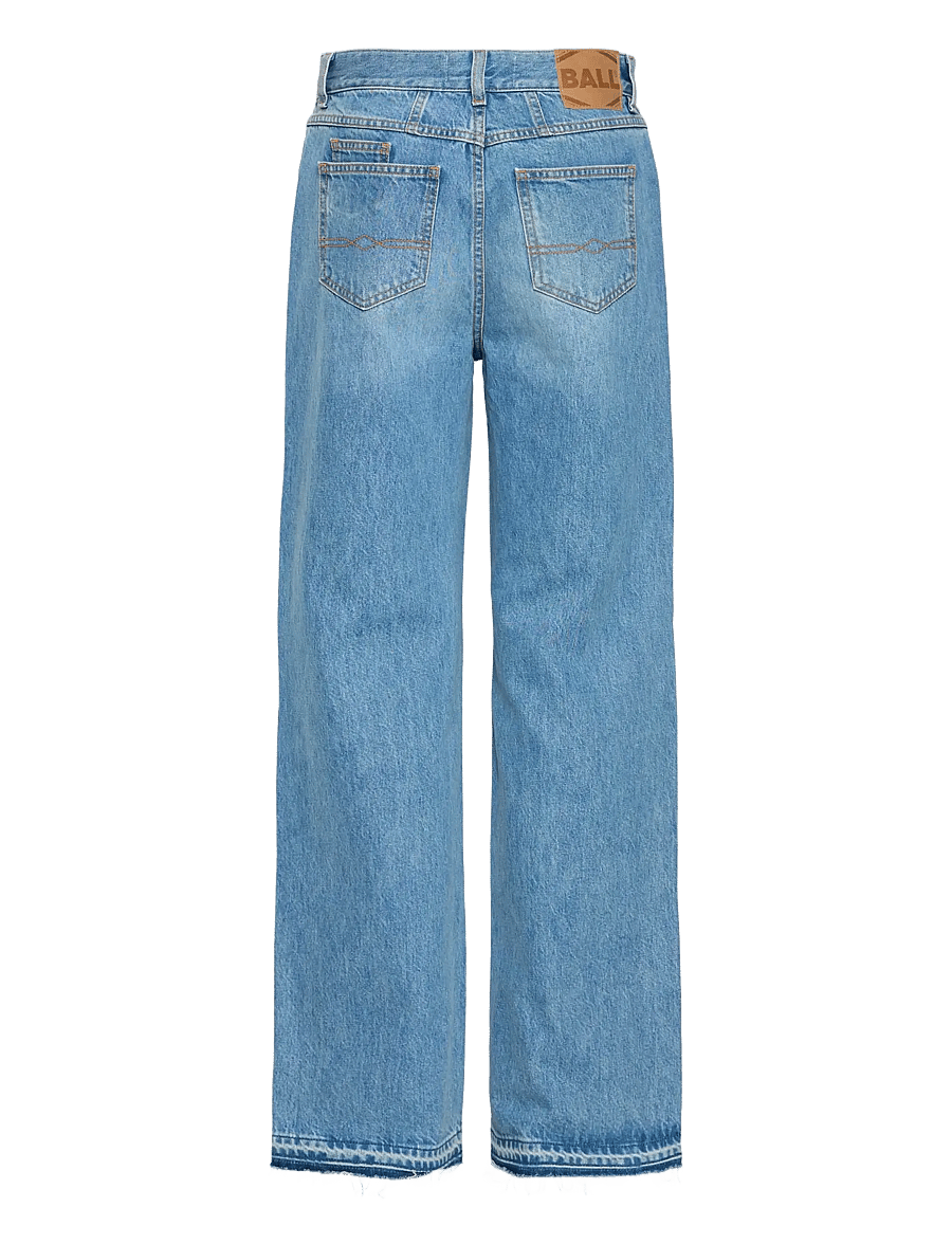 BALL - BASERENA JEANS - laia säärega teksad - stonewash - 2