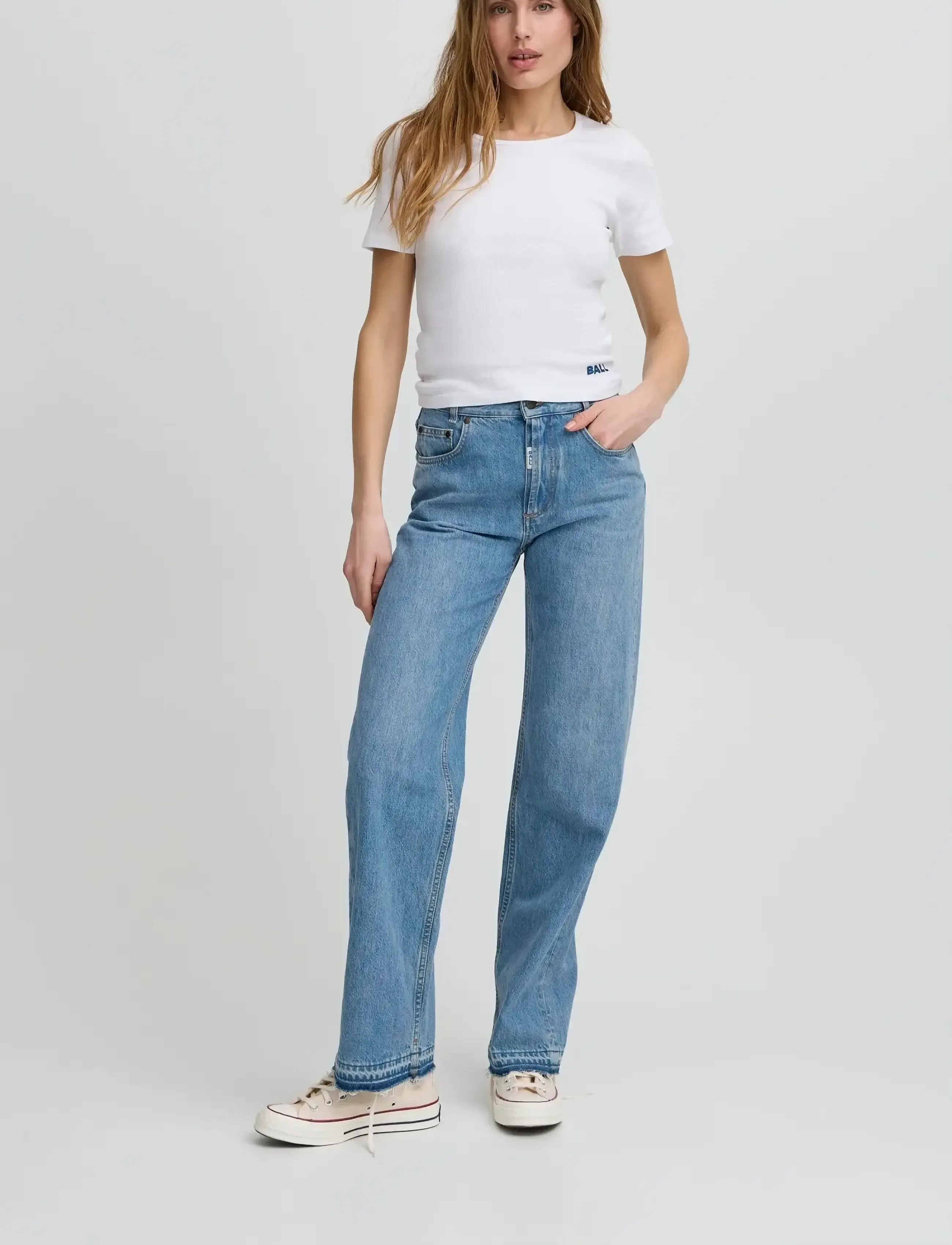 BALL Baserena Jeans, 30 x 32, Blue, Jeans > Vidde, Dame