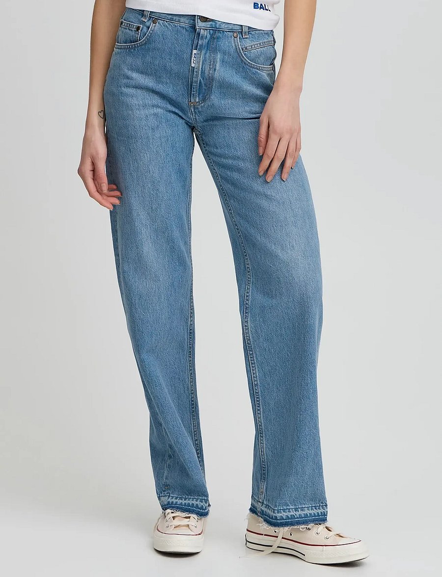 BALL - BASERENA JEANS - laia säärega teksad - stonewash - 3