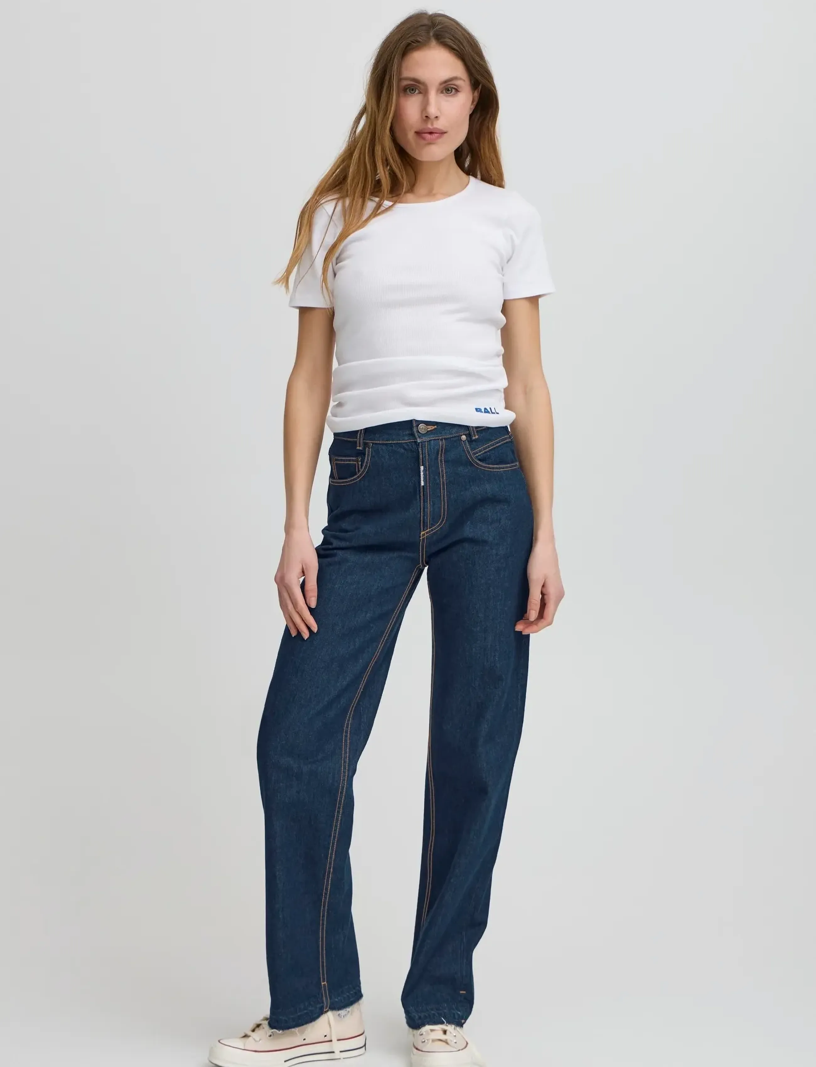 BALL Baserena Jeans, 25 x 32, Marineblau - Wide, Frauen