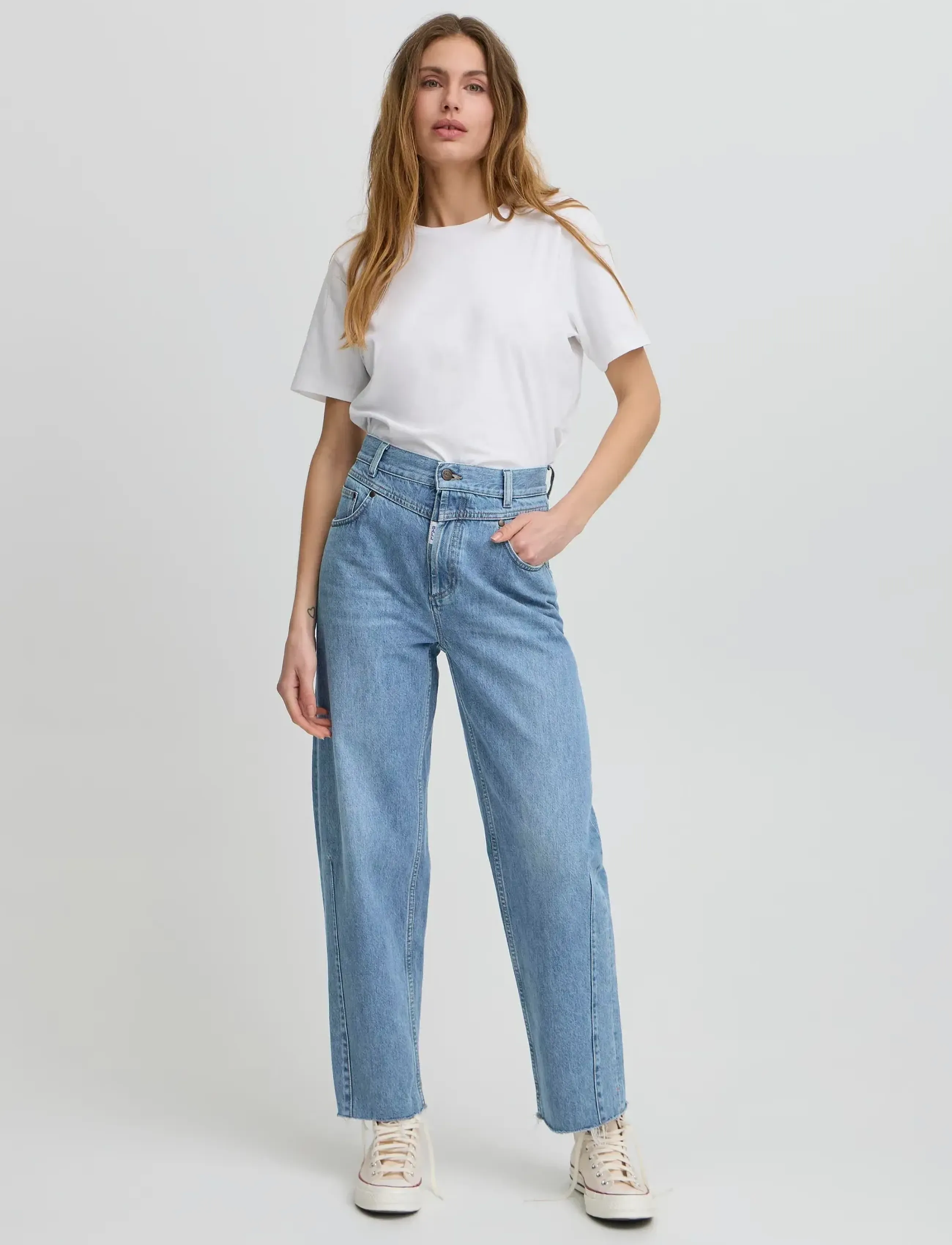 BALL Bacammeo Jeans, 27 x 34, Blau - Wide, Frauen