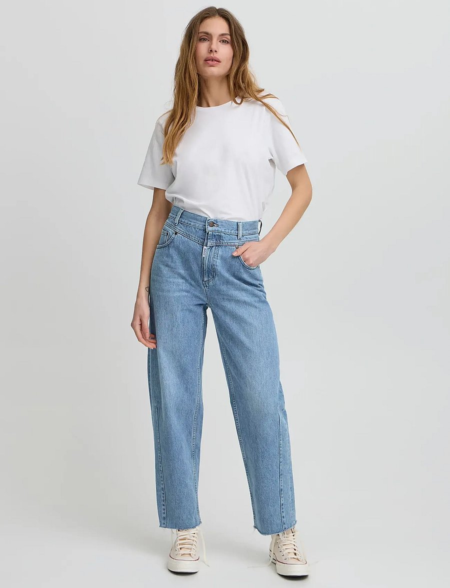 BALL - BACAMMEO JEANS - wide leg jeans - stonewash - 0