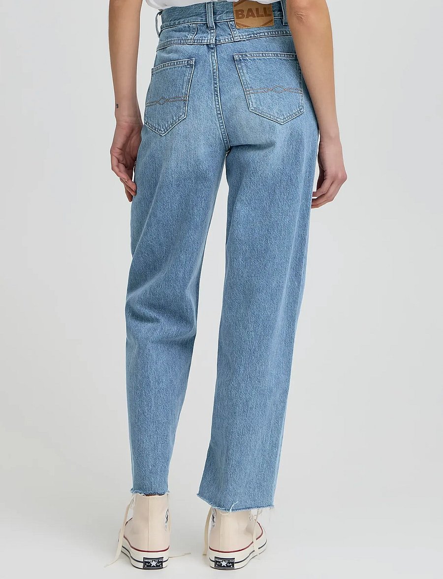BALL - BACAMMEO JEANS - wide leg jeans - stonewash - 4