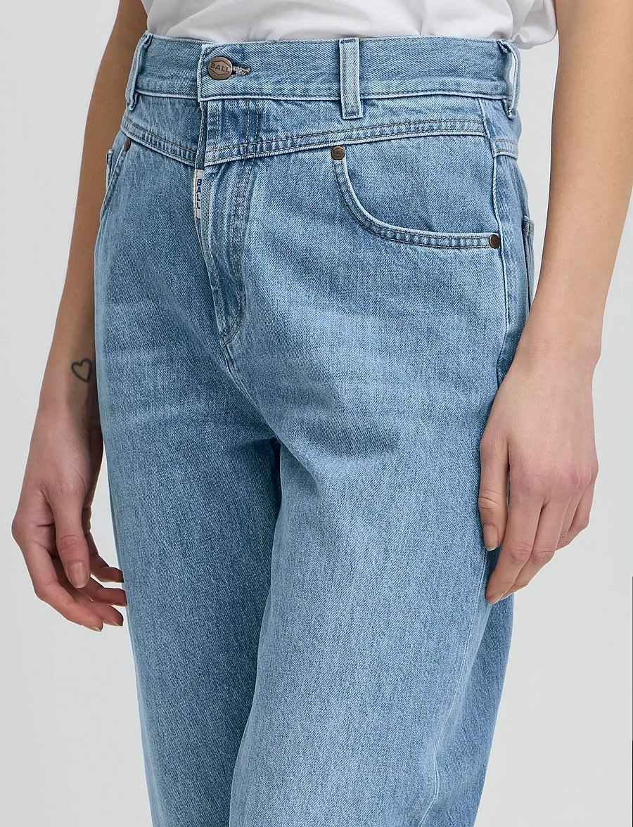 BALL - BACAMMEO JEANS - wide leg jeans - stonewash - 5
