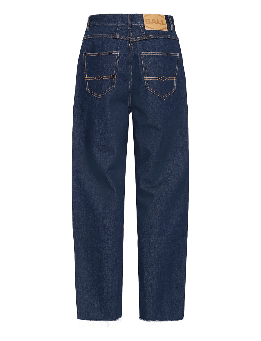 BALL - BACAMMEO JEANS - hosen mit weitem bein - rinse wash - 2