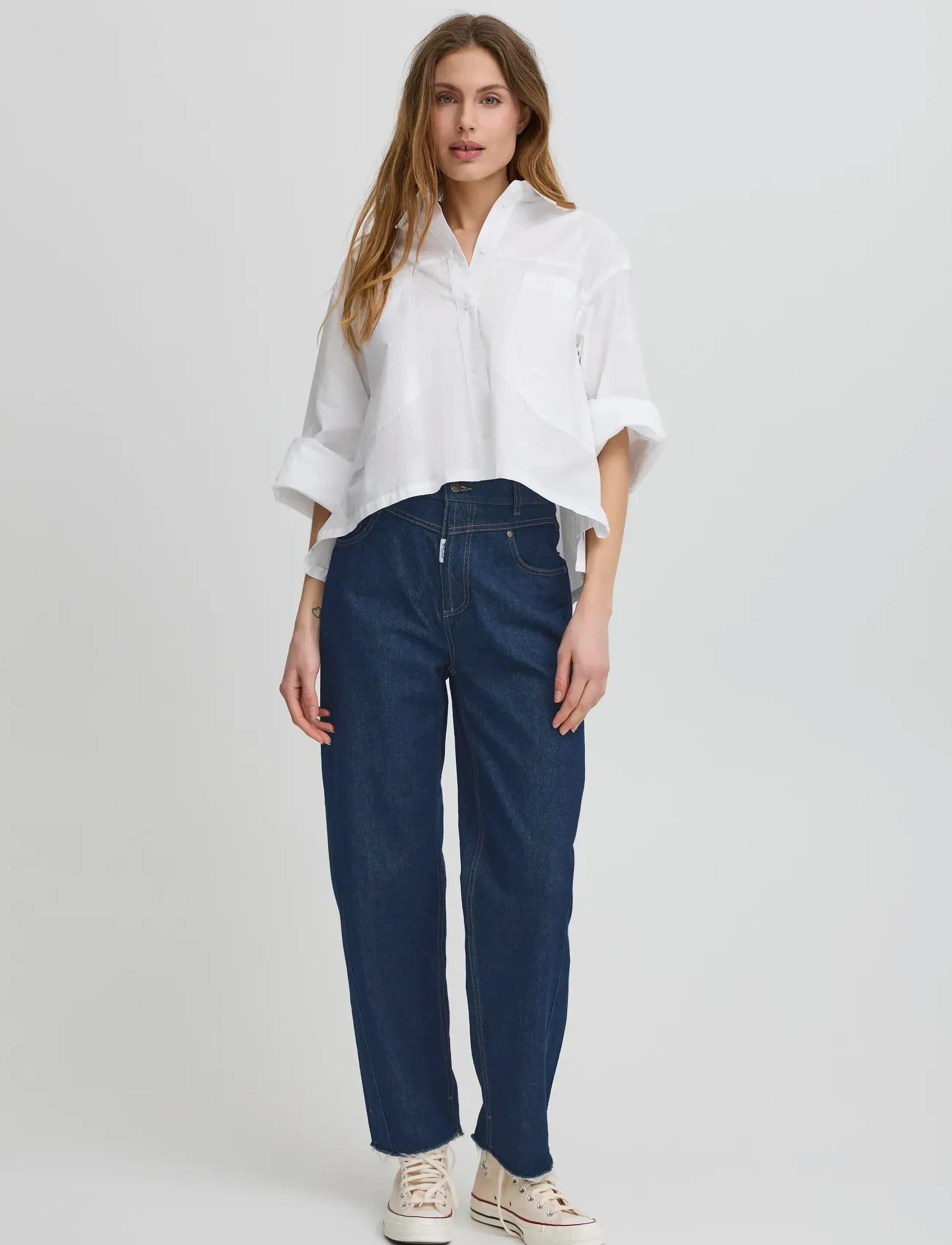 BALL Bacammeo Jeans, 27 x 32, Navy, Jeans > Vidde, Dame