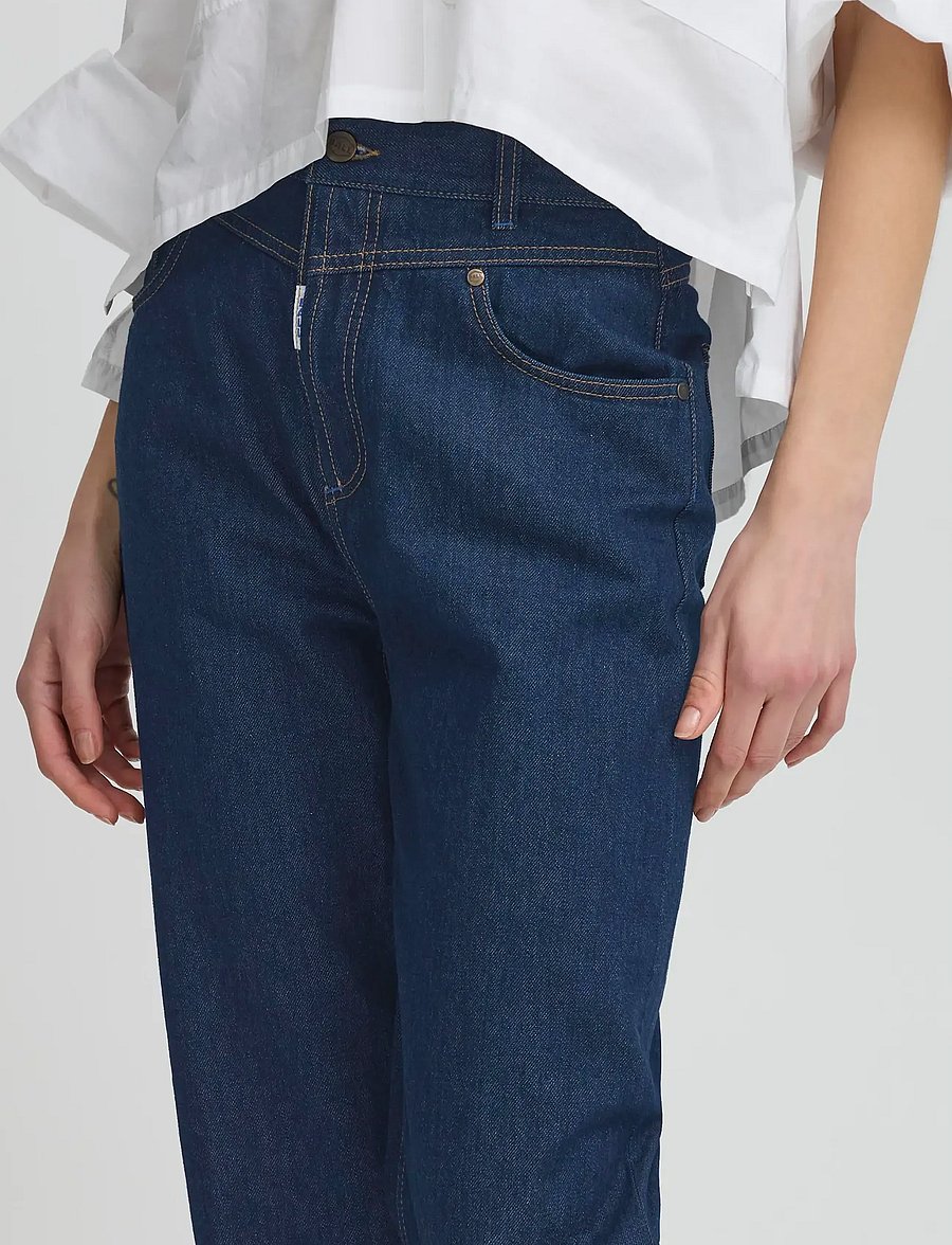 BALL - BACAMMEO JEANS - hosen mit weitem bein - rinse wash - 5