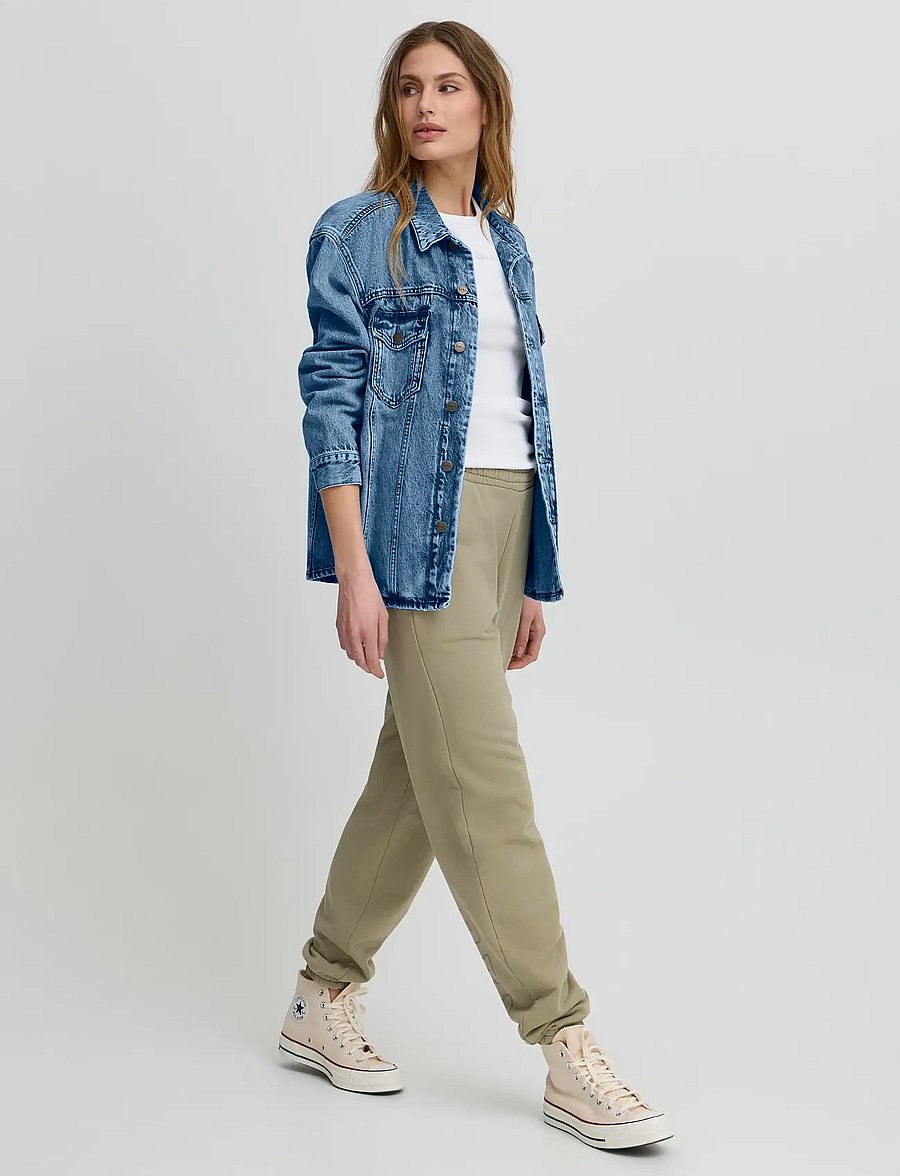 BALL - BAJULIETTA JEANS JACKET - forårsjakker - marble wash - 0