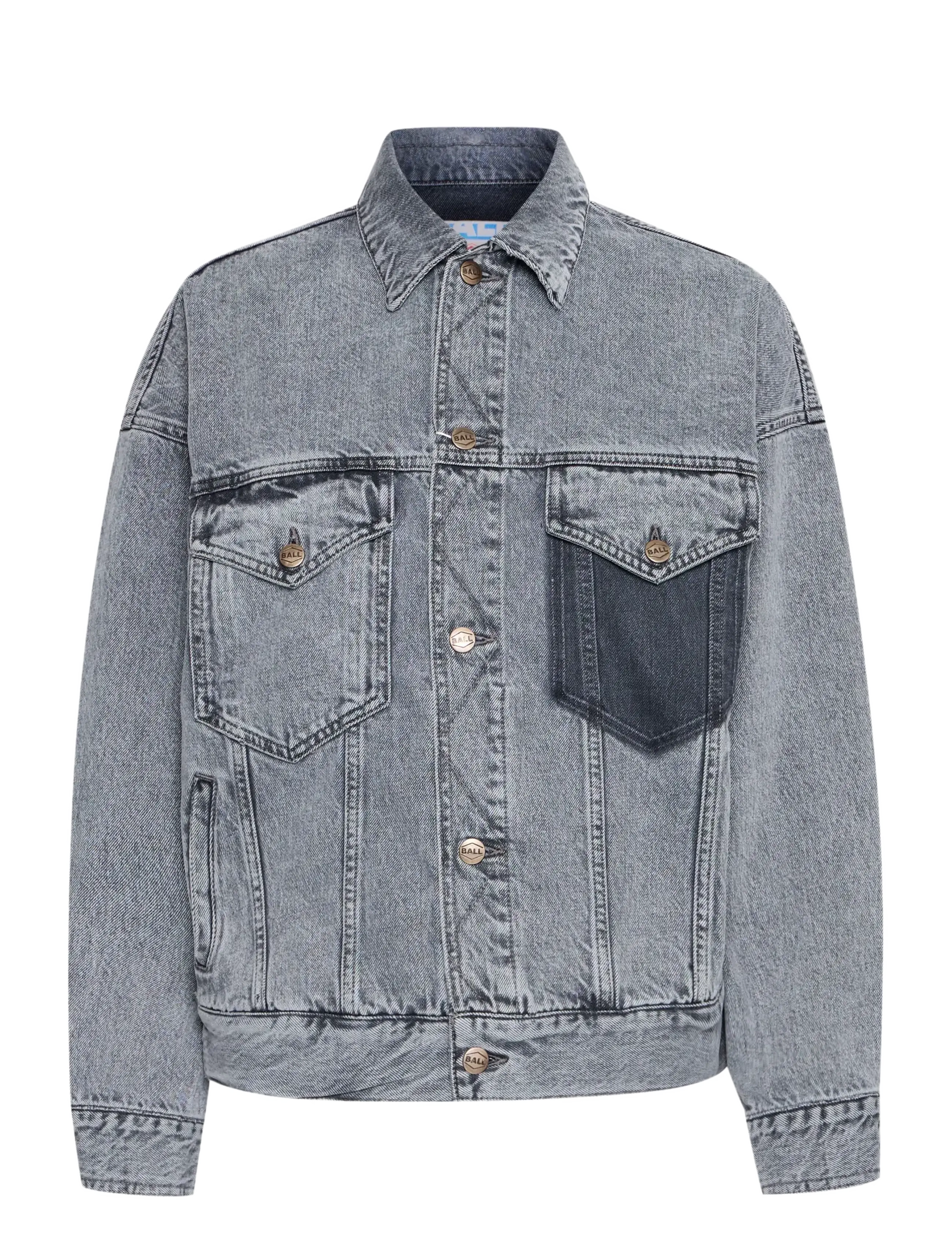 BALL Bacammie Denim Jacke Grau - M - Damen