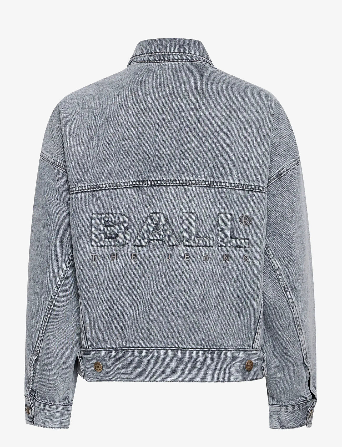 BALL - BACAMMIE DENIM JACKET - viršutiniai drabužiai - grey denim - 2