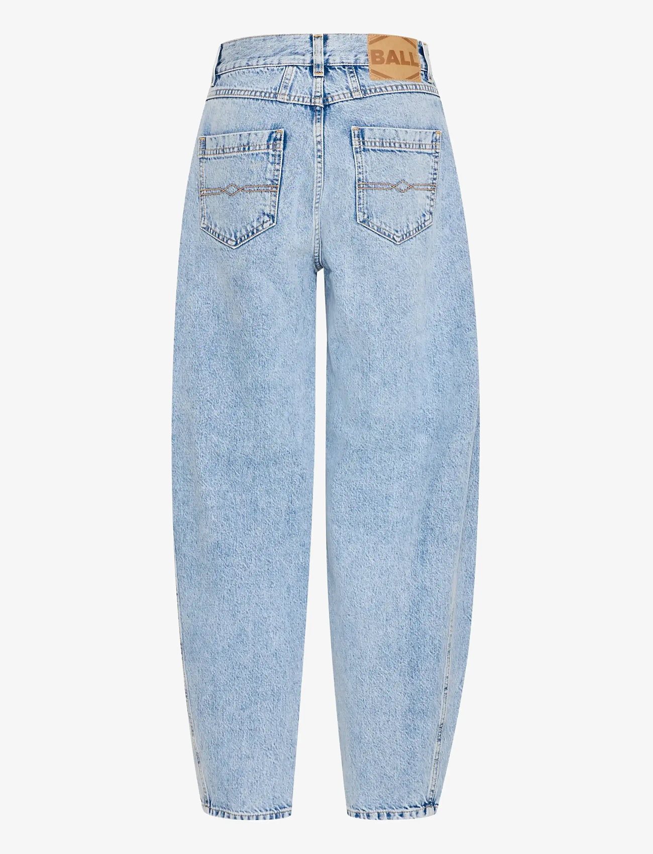 BALL - BACAVI CURVED JEANS - kvinder - light blue denim - 2