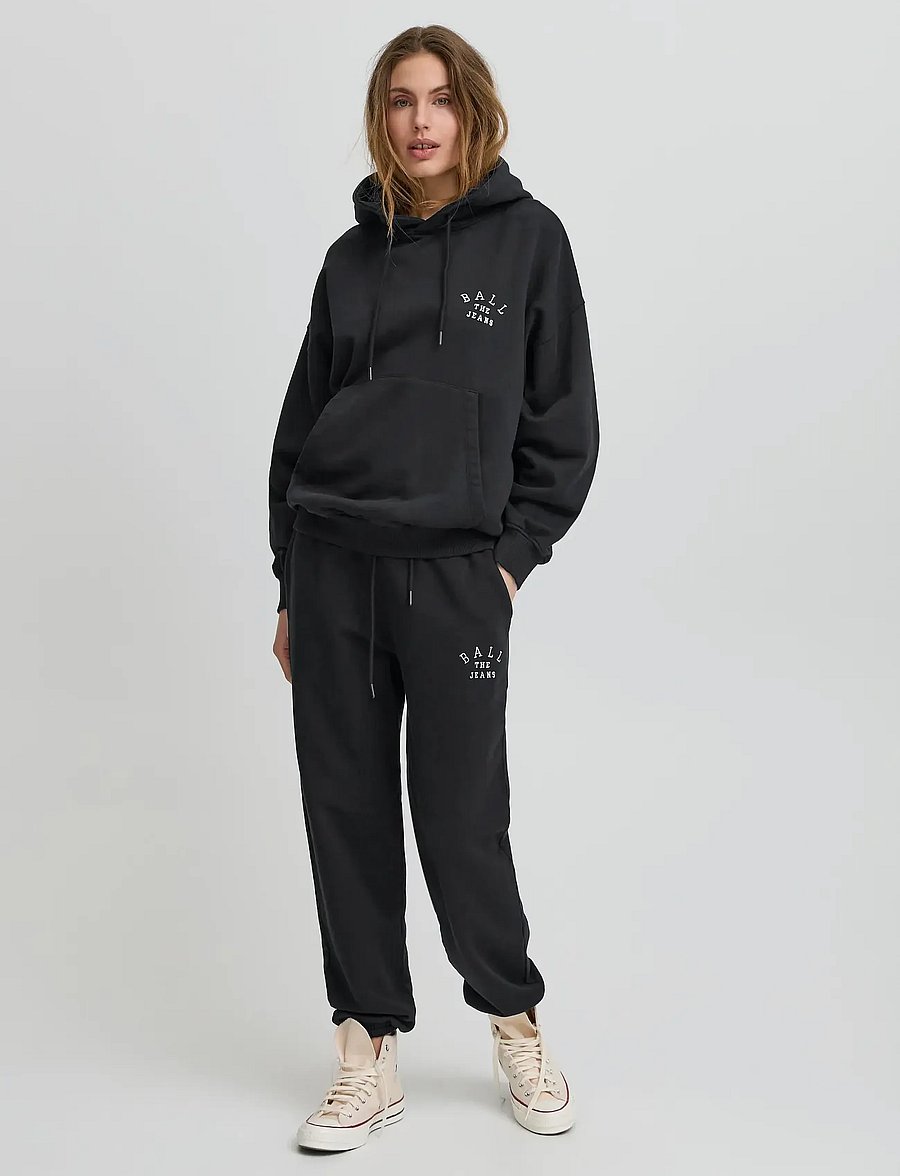 BALL - BASAVONA HOODIE - hættetrøjer - black - 0