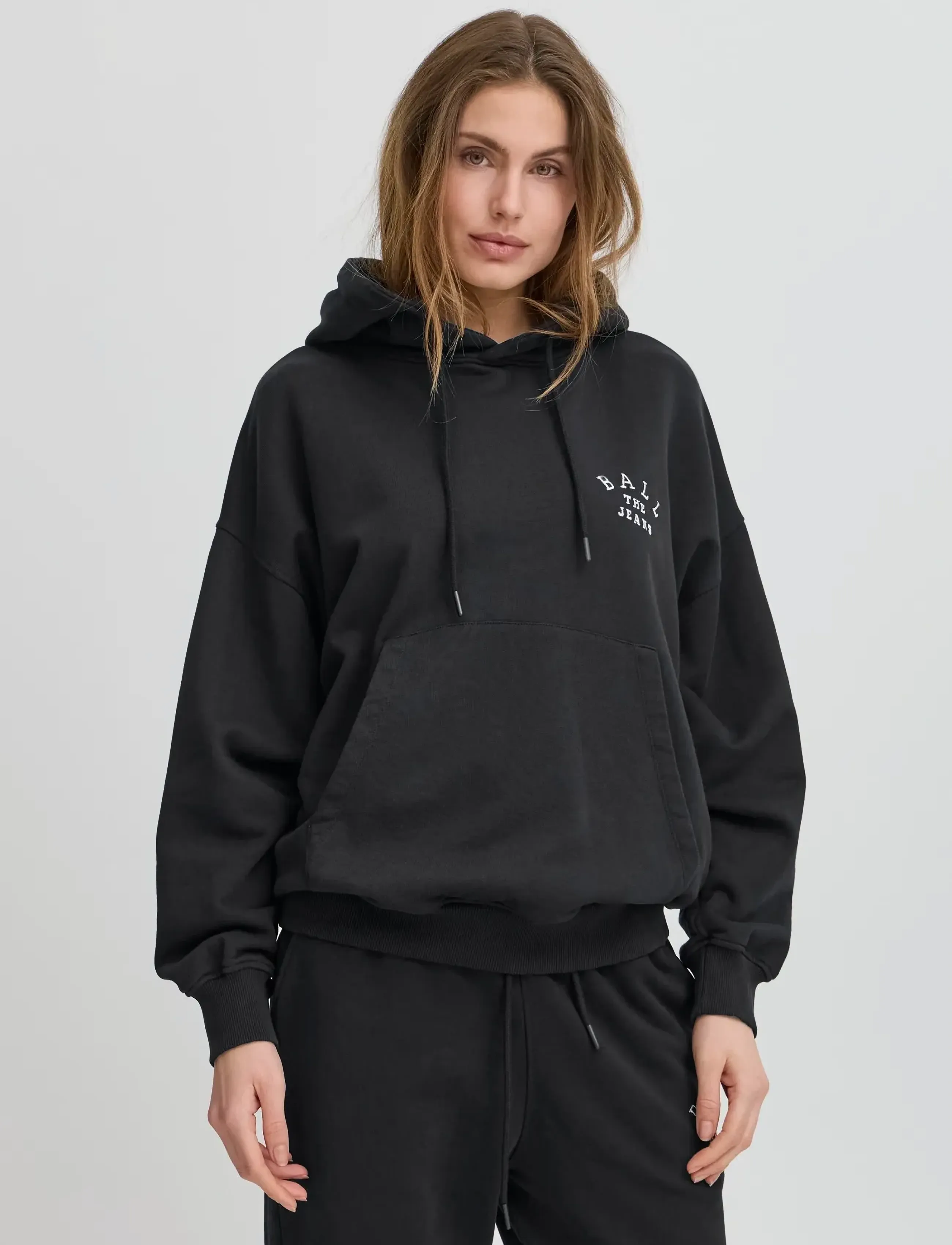 BALL - BASAVONA HOODIE - hættetrøjer - black - 3