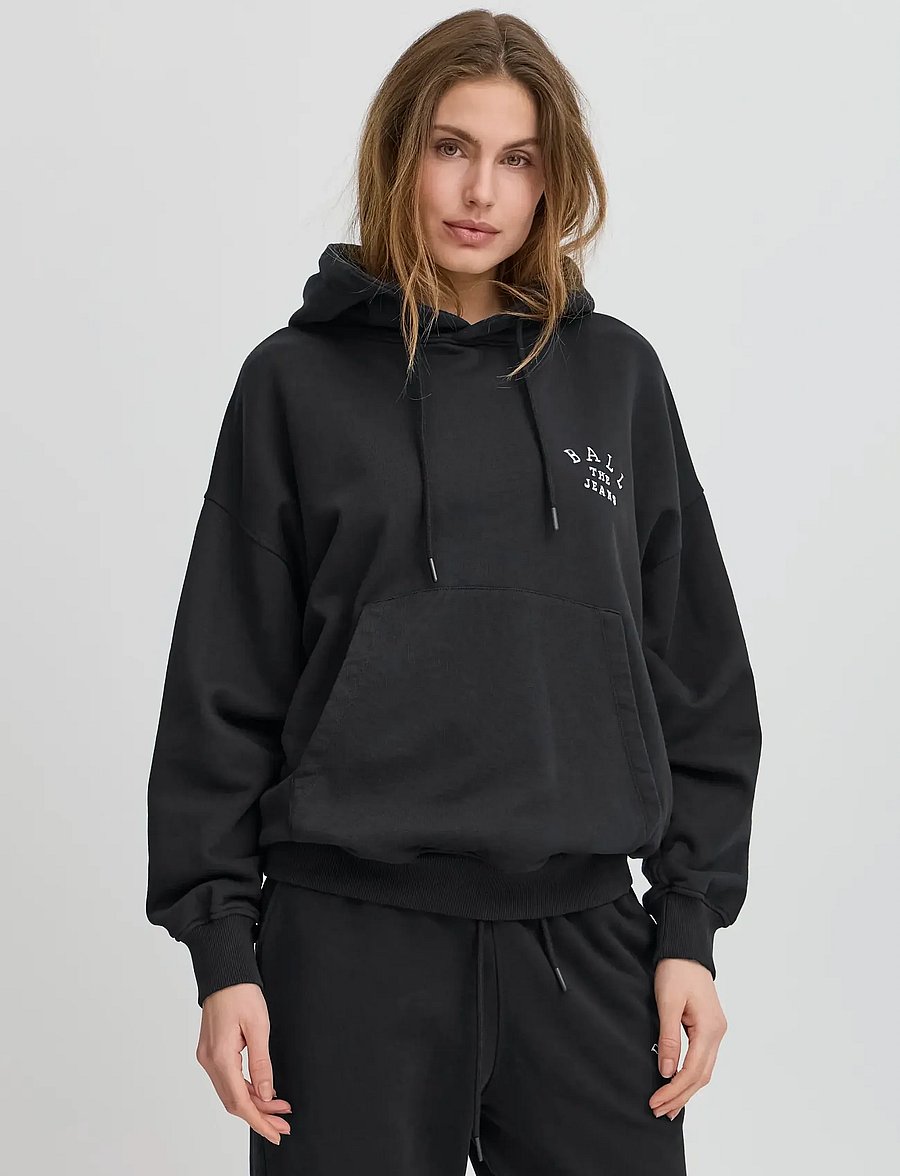 BALL - BASAVONA HOODIE - hættetrøjer - black - 3
