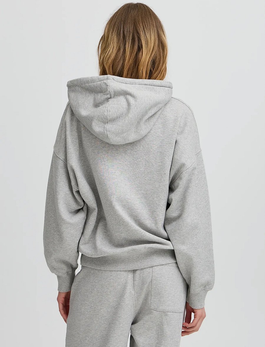 BALL - BASAVONA HOODIE - hoodies - medium grey melange - 4
