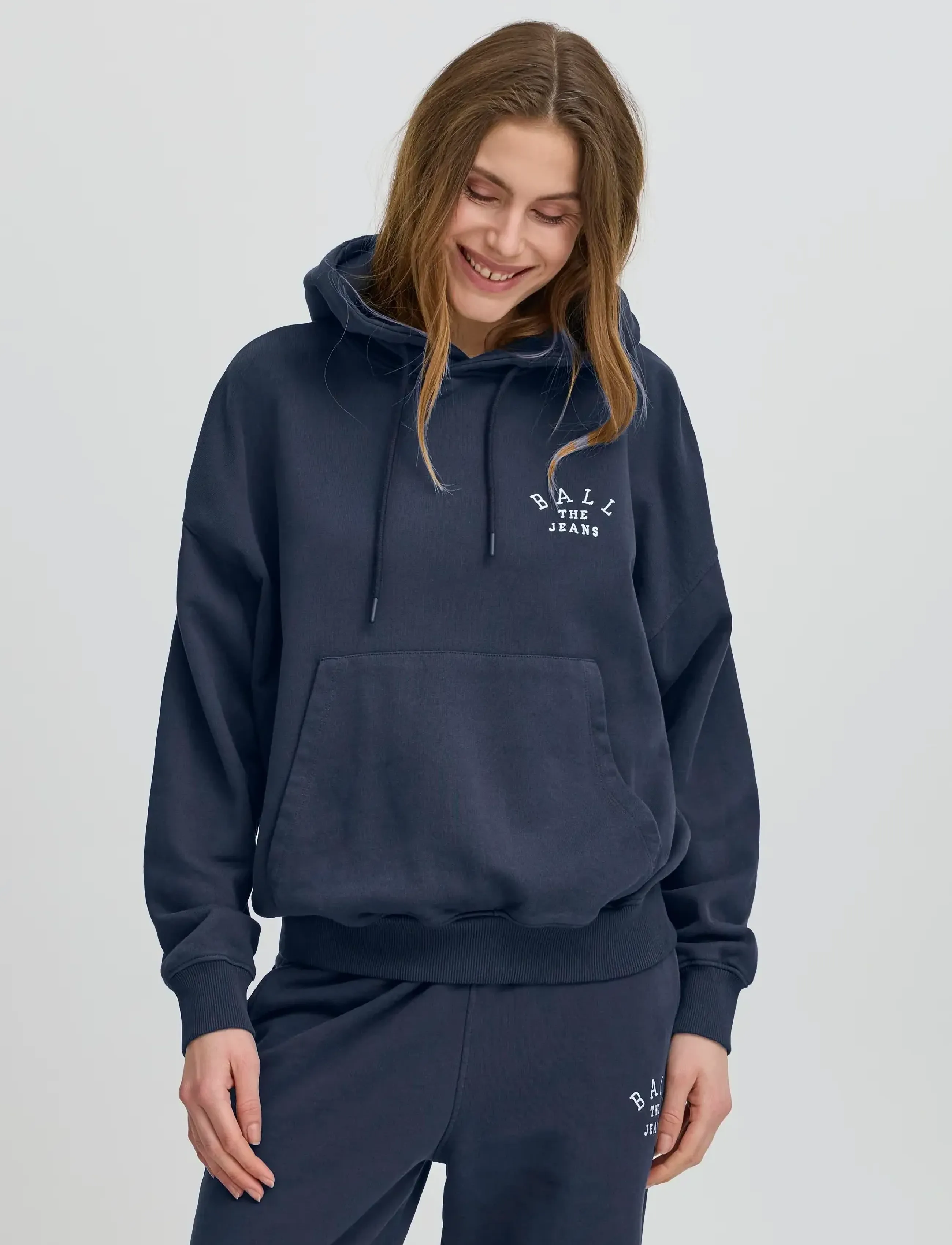 BALL - BASAVONA HOODIE - hoodies - sky captain - 3