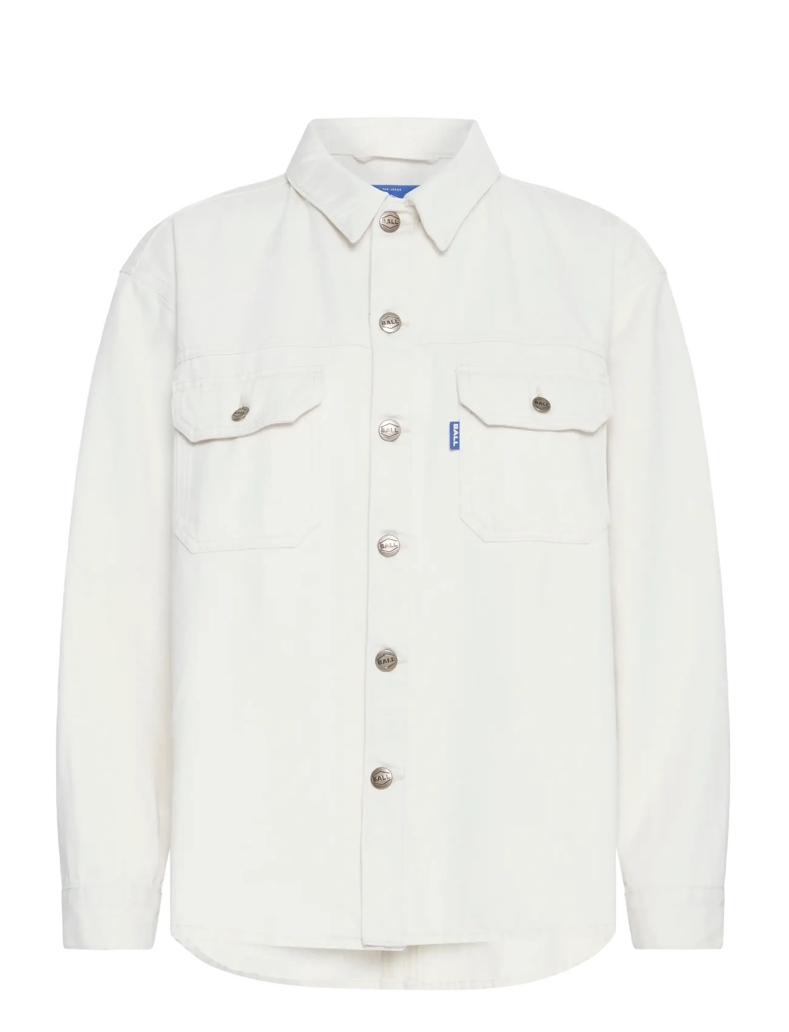BALL Balucia Oz Denim Shirt Cream - S - Damen
