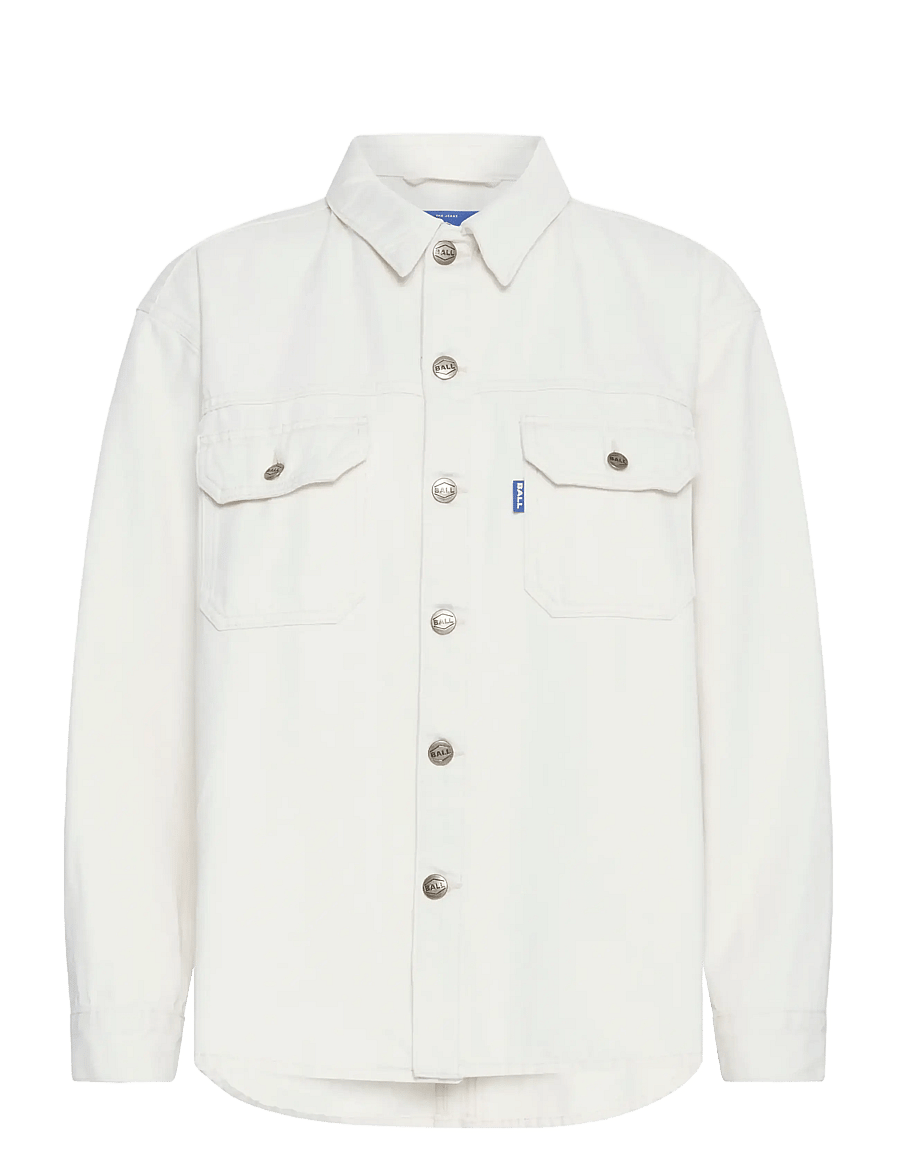 BALL - BALUCIA OZ DENIM SHIRT - jeansskjortor - birch - 1