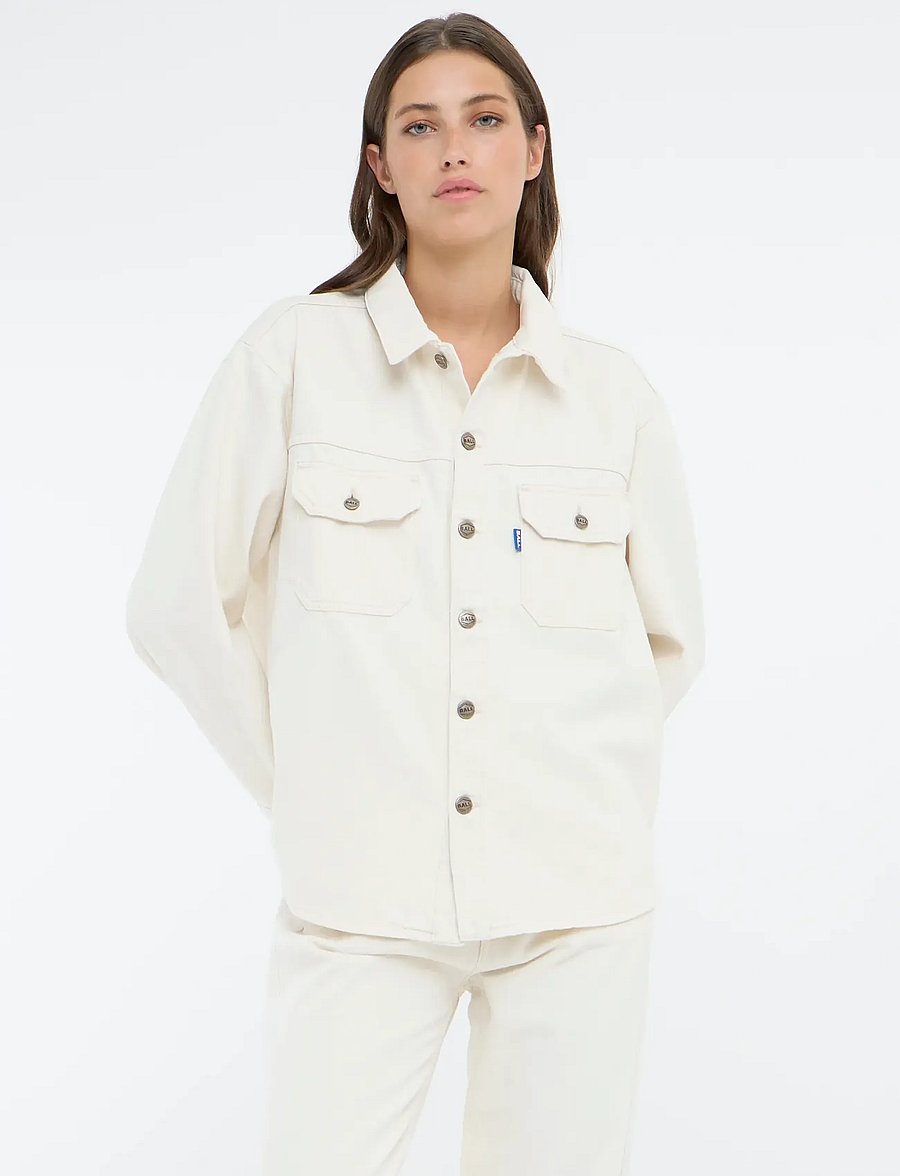BALL - BALUCIA OZ DENIM SHIRT - jeansskjortor - birch - 3