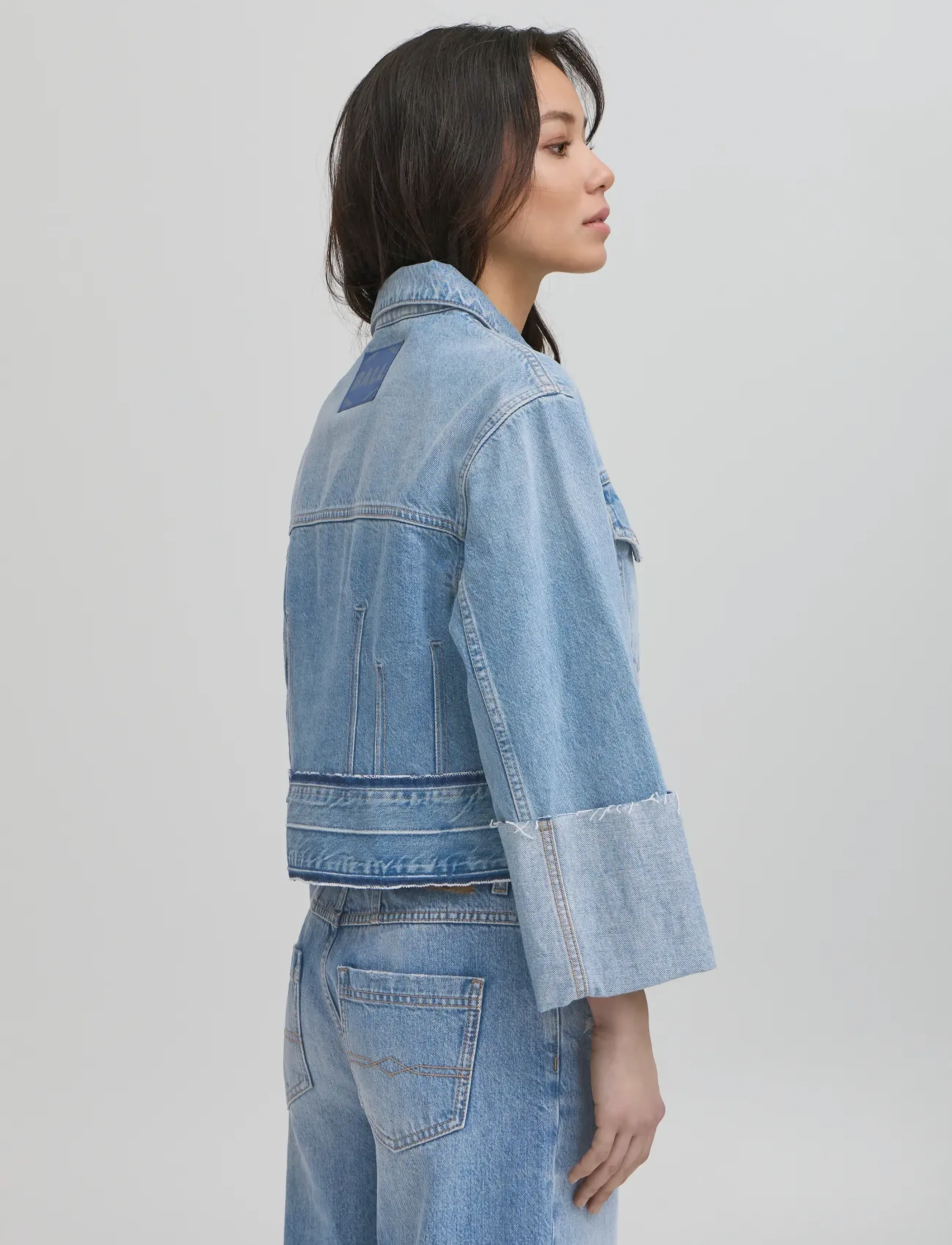 BALL - BASERAFINA SHORT JACKET - frühlingsjacken - light blue denim - 4