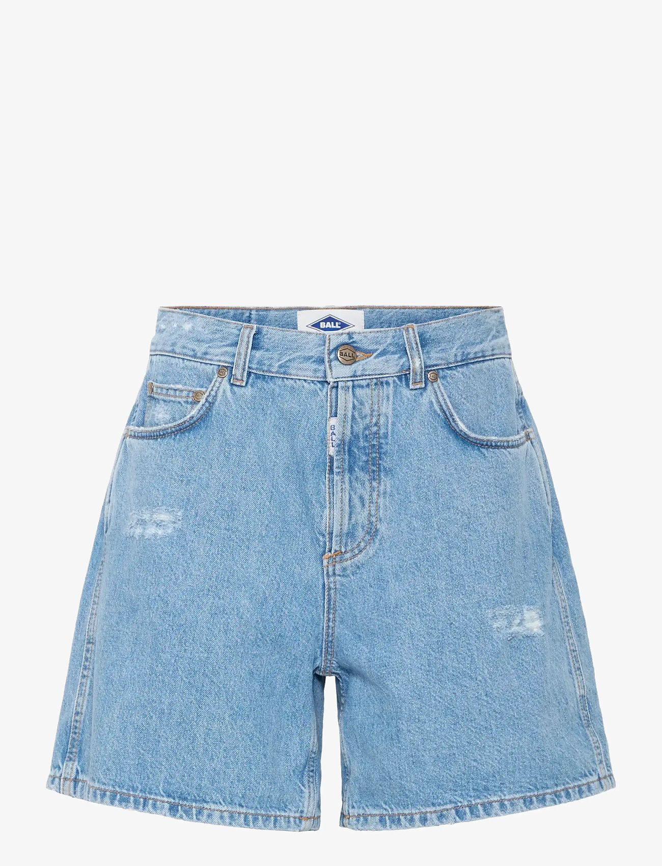BALL - BASERRE DENIM SHORTS - jeansshorts - light blue denim - 1
