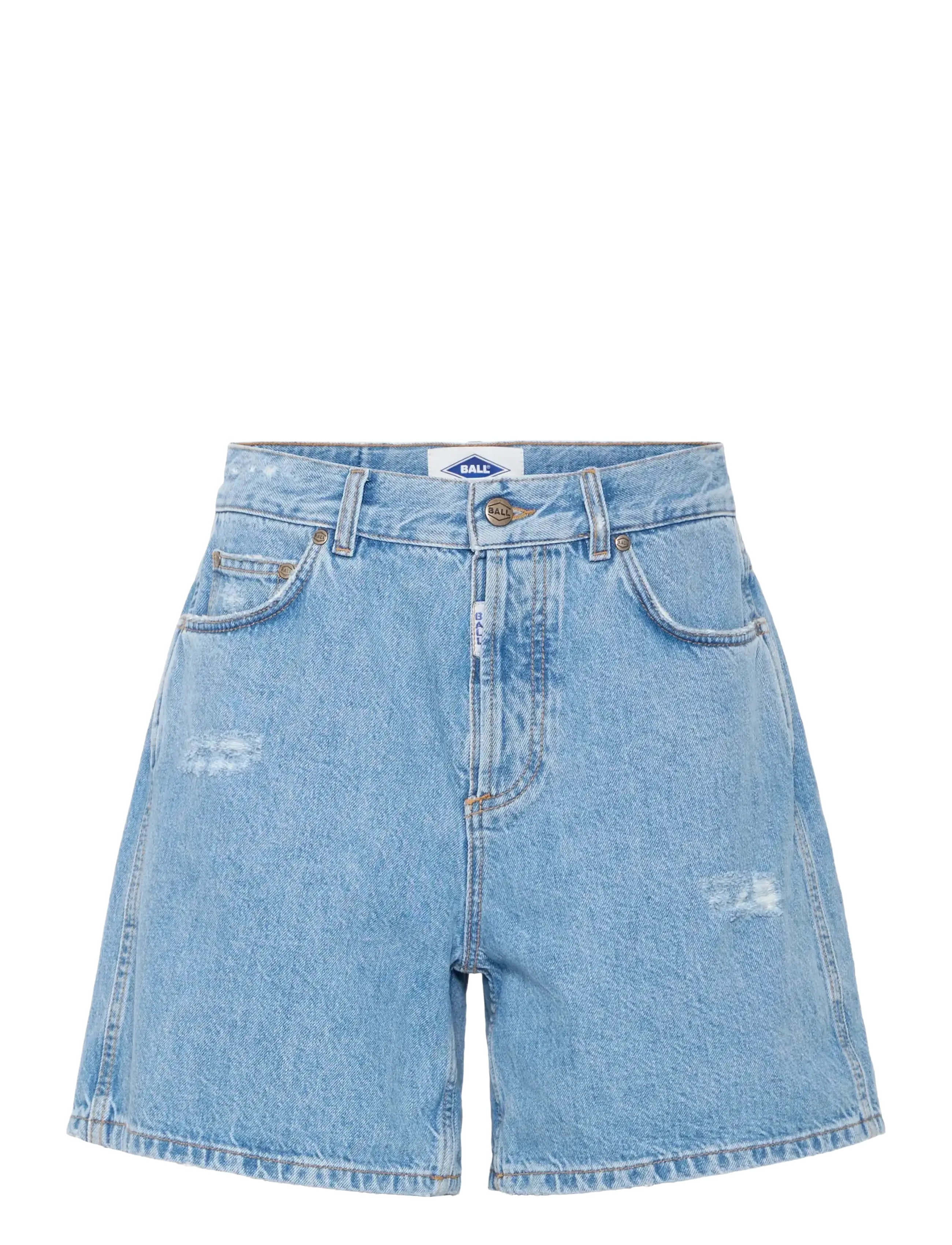 Ball BASERRE DENIM SHORTS - Campaign - LIGHT BLUE DENIM / blue
