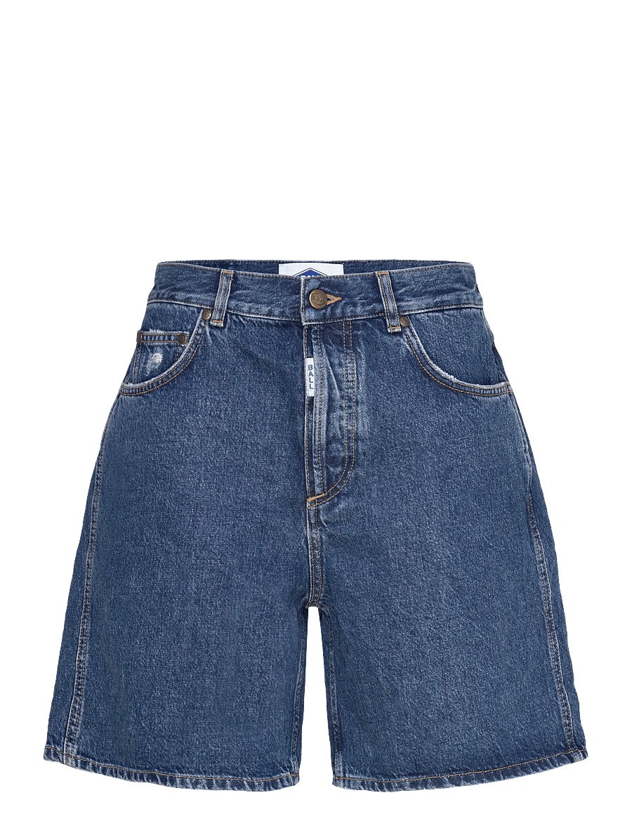 BALL - BASERRE DENIM SHORTS - jeansshorts - meduim blue wash - 1