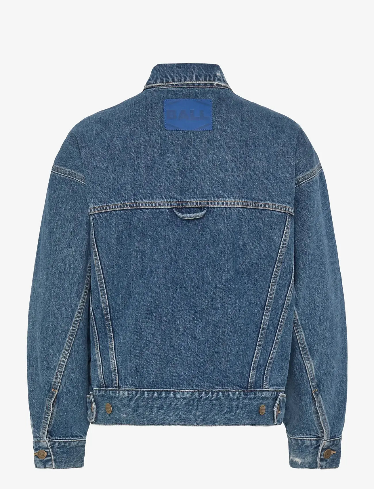 BALL - BASERRE CLASSIC DENIM JACKET - yttertøy - meduim blue wash - 2