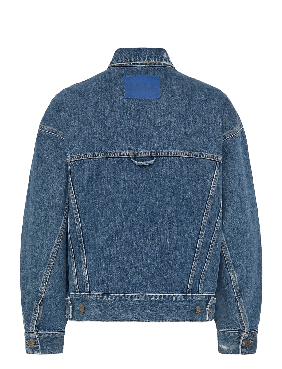 BALL - BASERRE CLASSIC DENIM JACKET - frühlingsjacken - meduim blue wash - 2