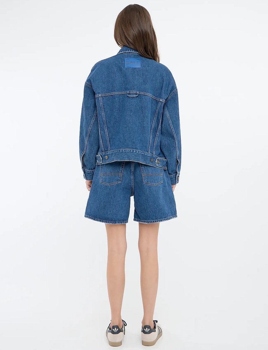 BALL - BASERRE CLASSIC DENIM JACKET - frühlingsjacken - meduim blue wash - 4