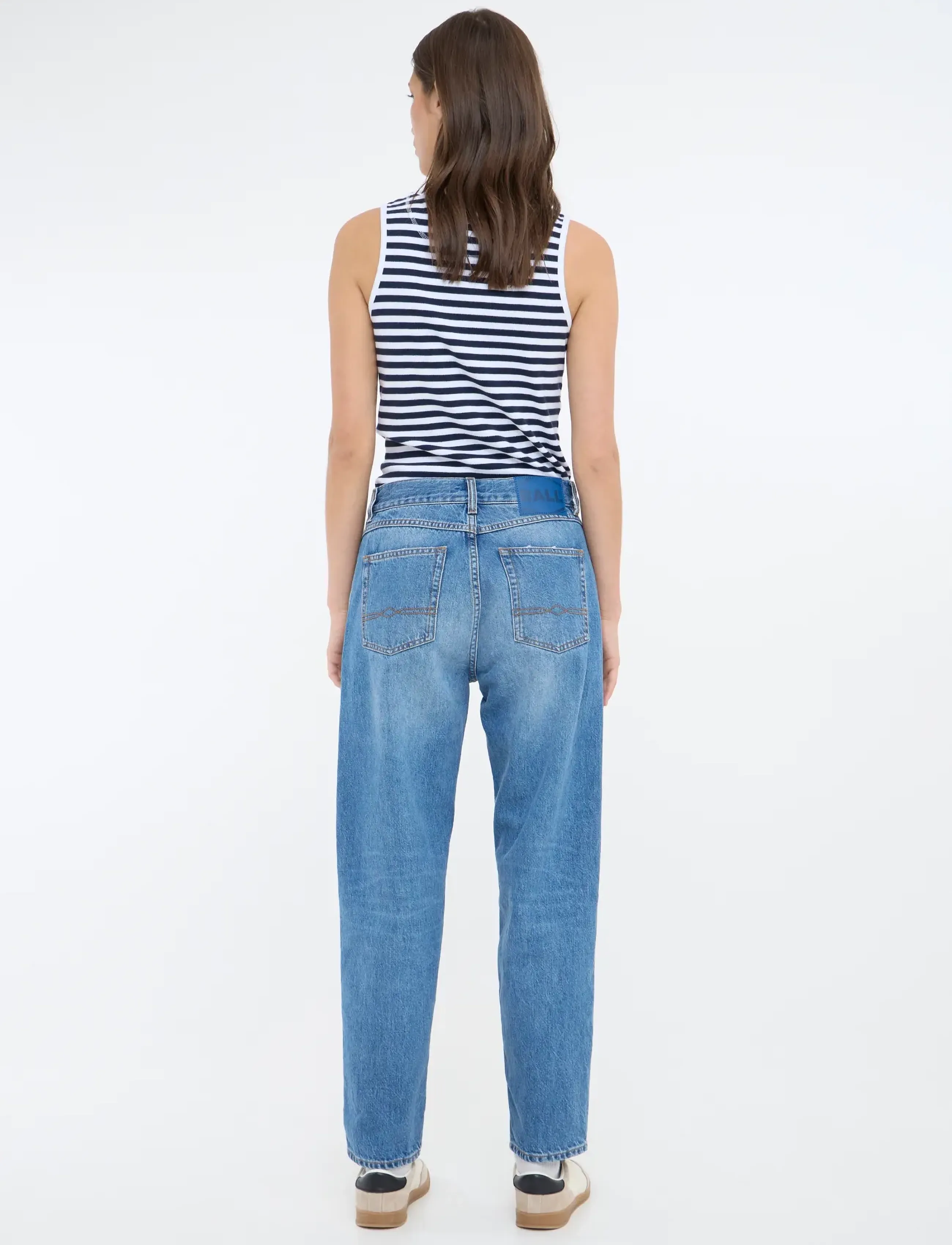 BALL - BAPAOLO JEANS - tapered jeans - meduim blue wash - 4