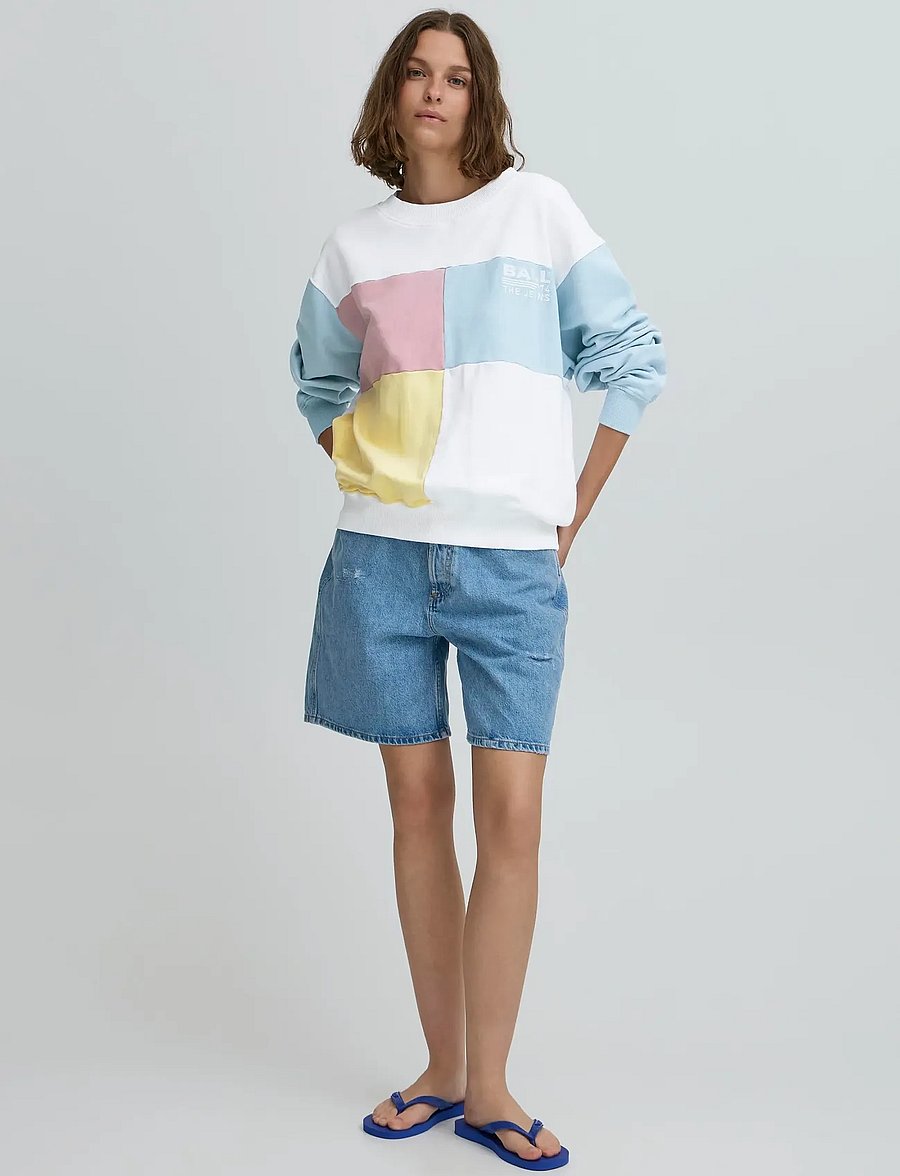 BALL - BAAURORA SWEATSHIRT - sweaters - chambray blue - 0