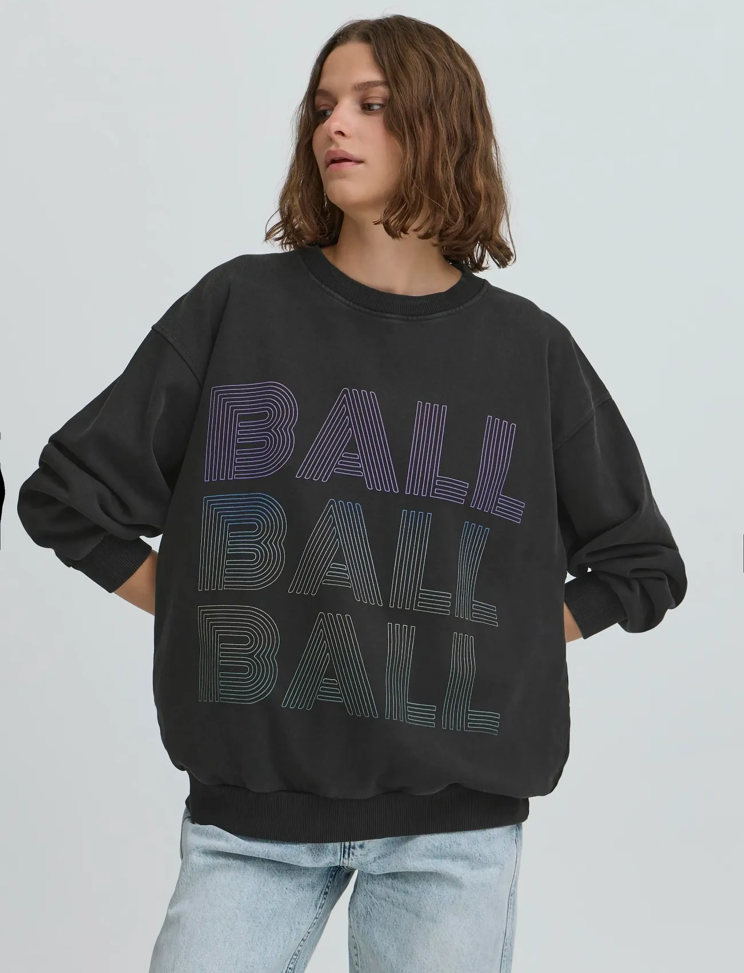 BALL - BABALDO SWEATSHIRT - kapuutsiga dressipluusid - black - 3