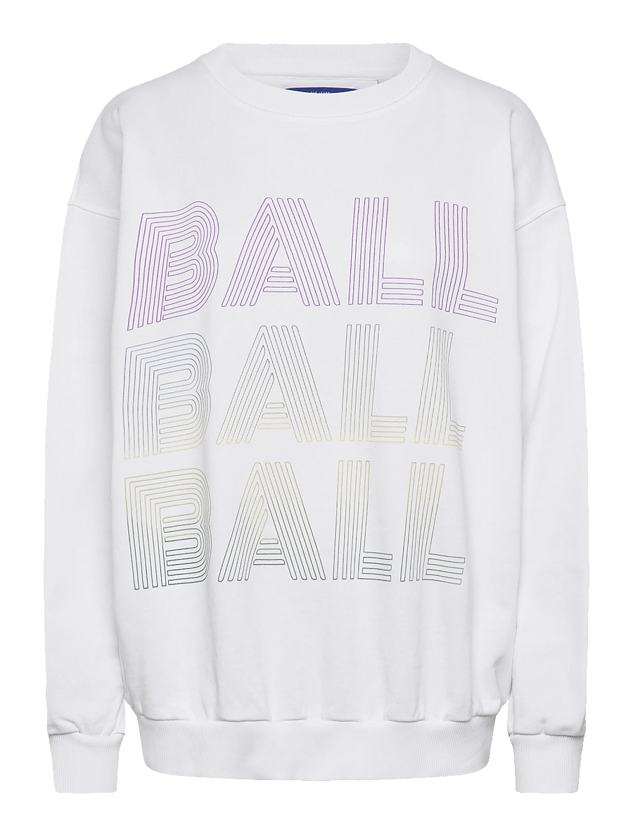 BALL - BABALDO SWEATSHIRT - kasdienis stilius - blanc de blanc - 1
