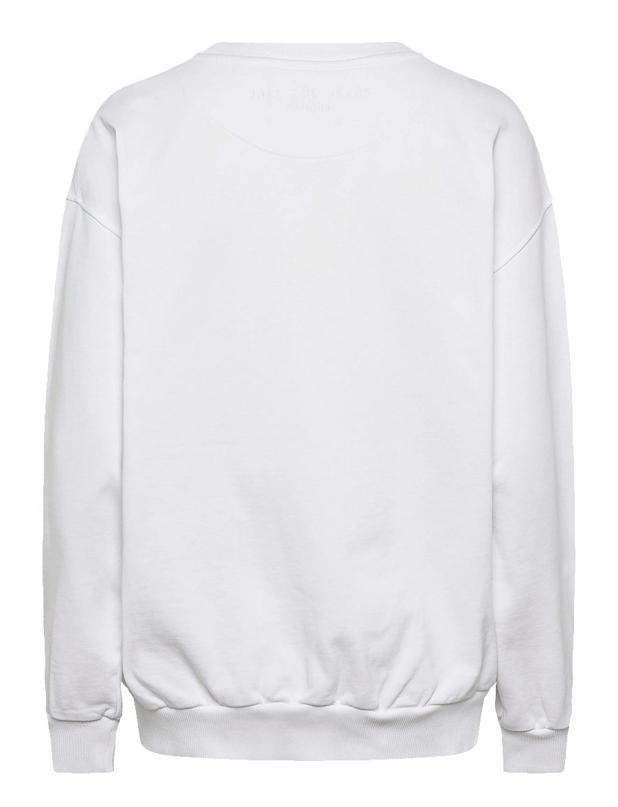 BALL - BABALDO SWEATSHIRT - kasdienis stilius - blanc de blanc - 2