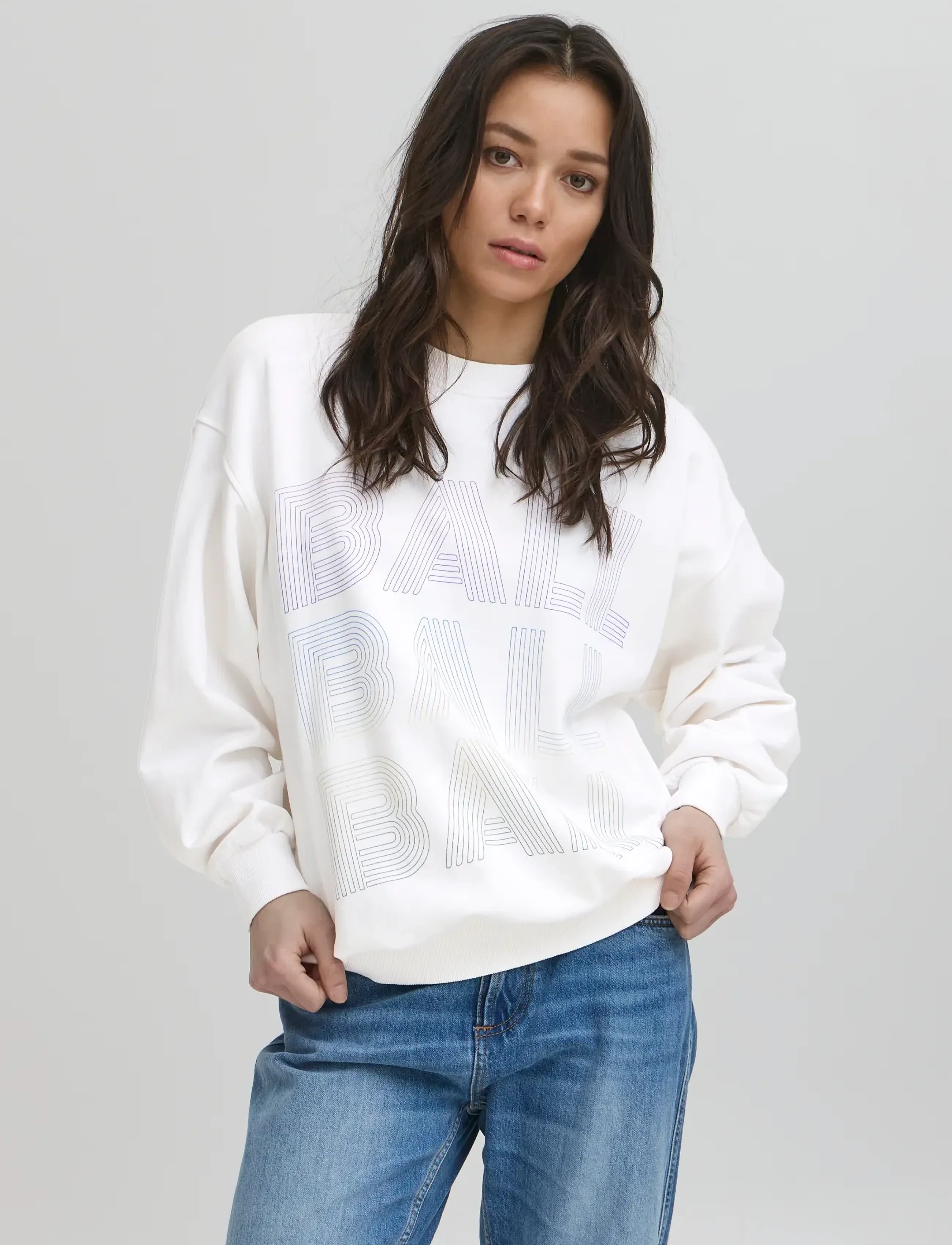 BALL - BABALDO SWEATSHIRT - hoodies - blanc de blanc - 3