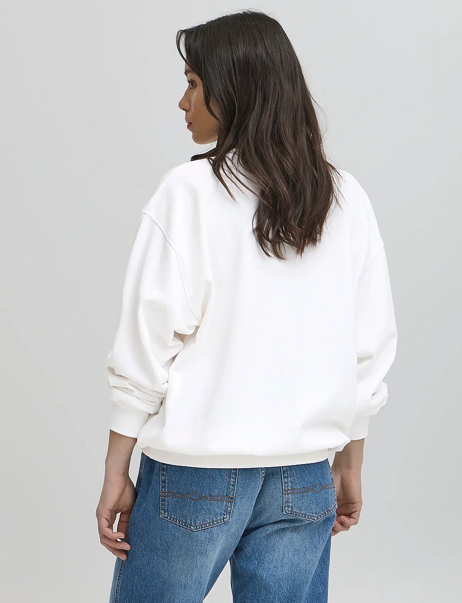 BALL - BABALDO SWEATSHIRT - kasdienis stilius - blanc de blanc - 4