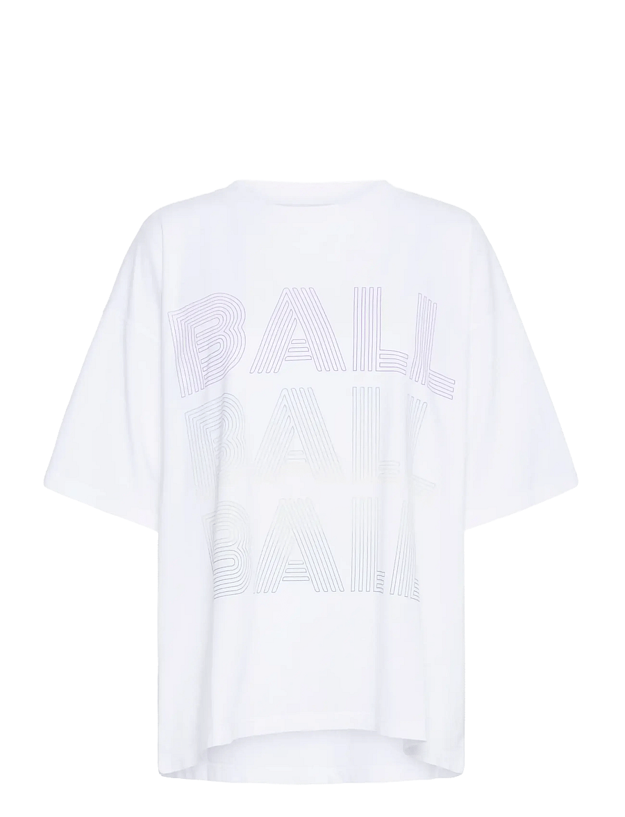 BALL - BABALDO TSHIRT - t-shirts - blanc de blanc - 1