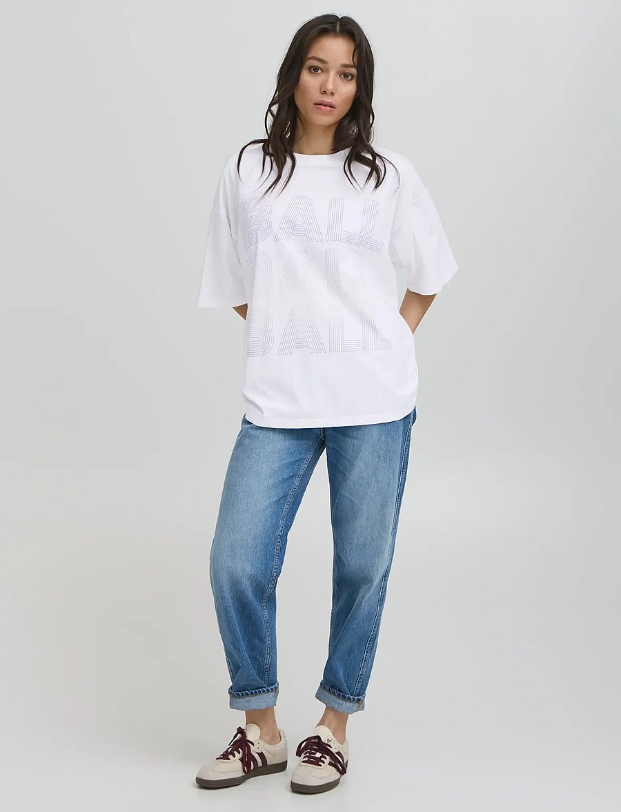 BALL - BABALDO TSHIRT - t-shirts - blanc de blanc - 0
