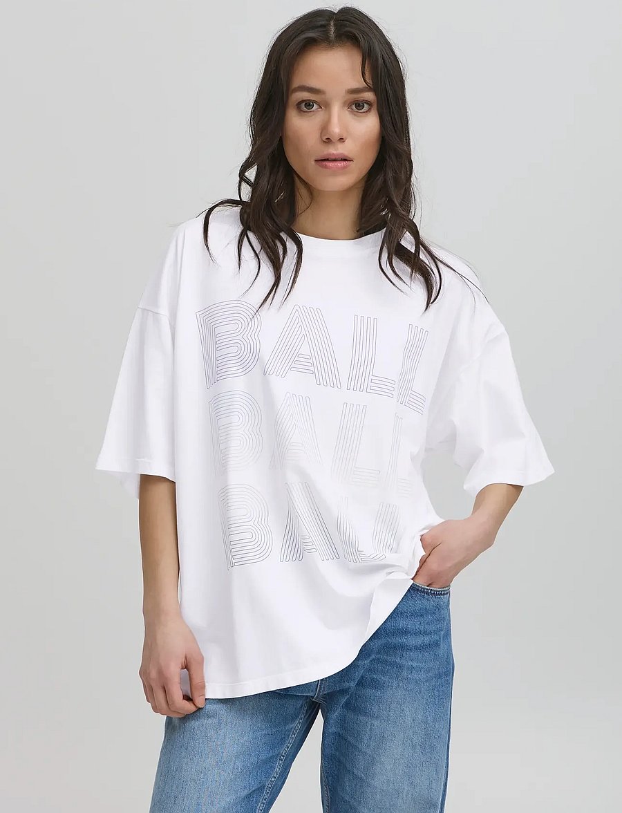BALL - BABALDO TSHIRT - t-shirts - blanc de blanc - 3