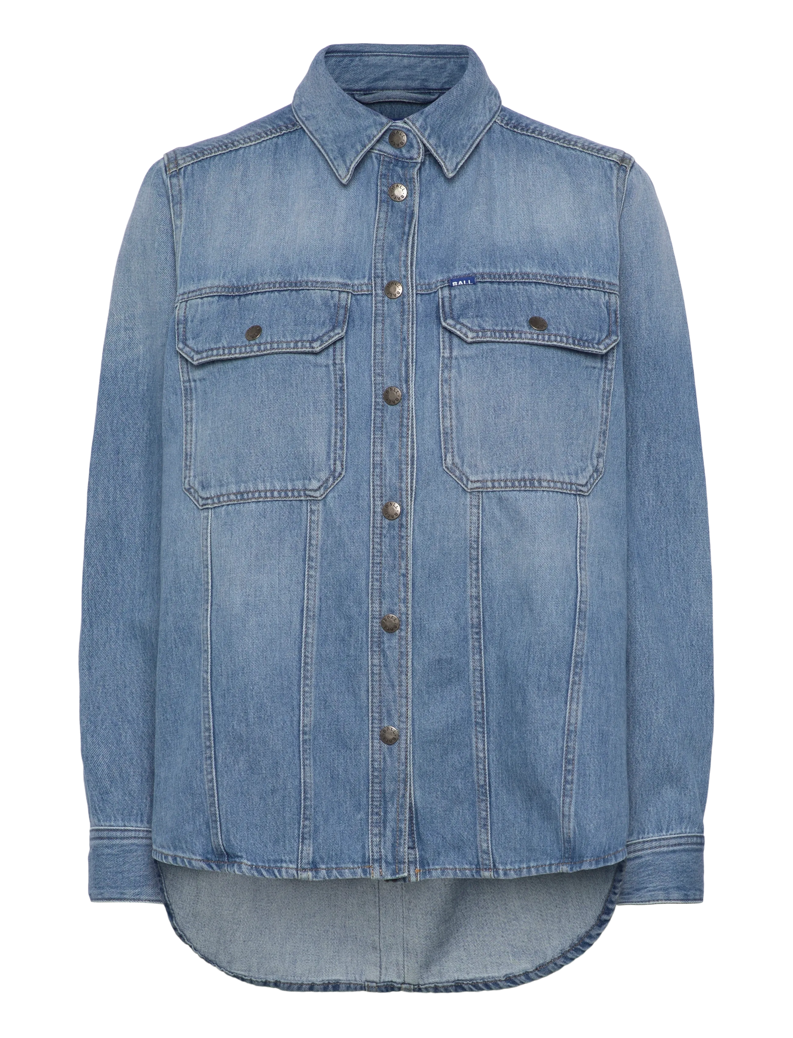 BALL Baleon Denim Shirt Blau - L - Damen