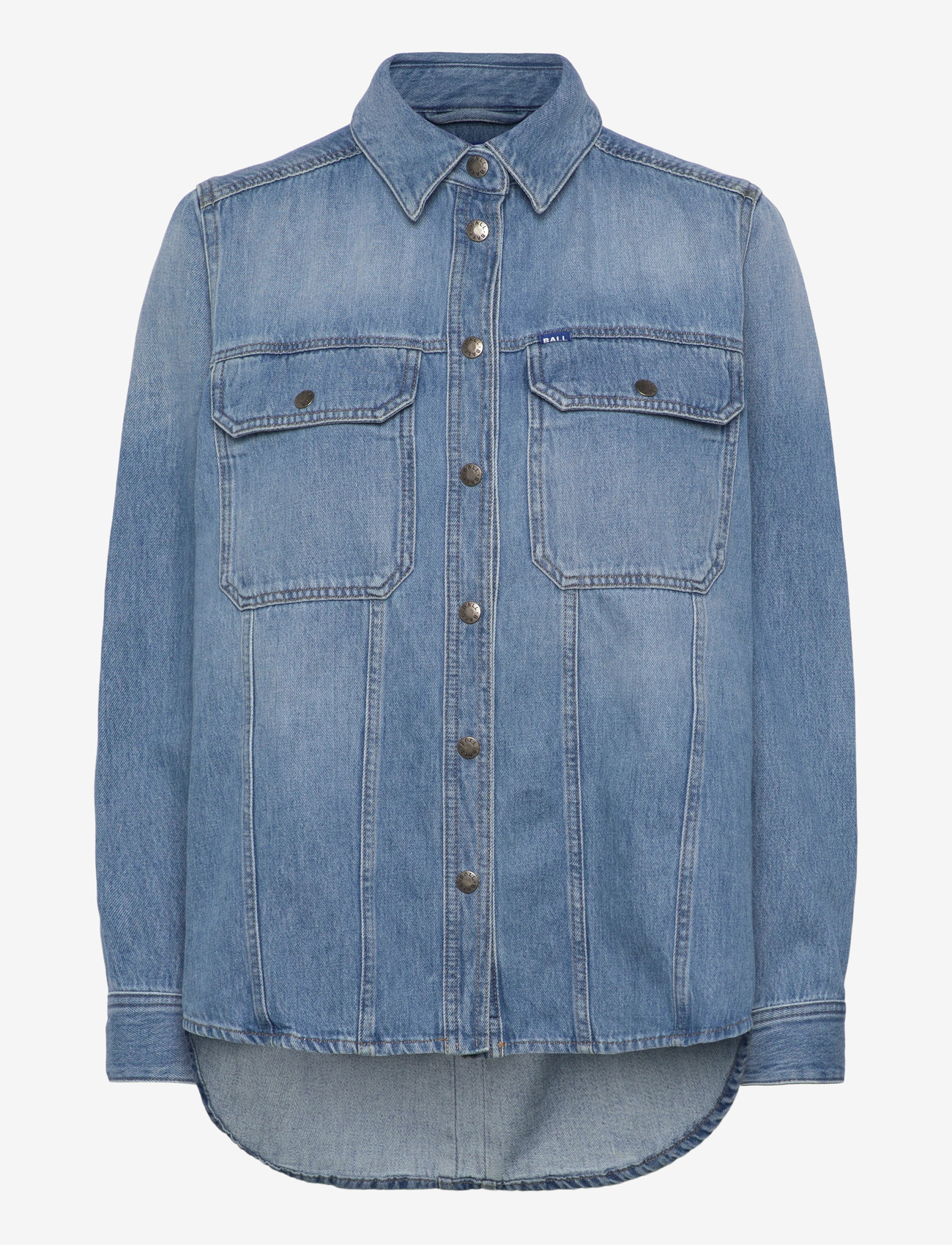 BALL - BALEON DENIM SHIRT - denim shirts - light blue denim - 1
