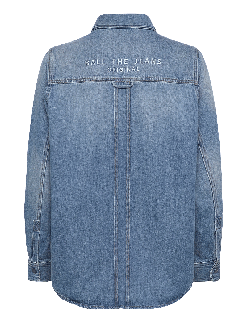 BALL - BALEON DENIM SHIRT - denimskjorter - light blue denim - 2