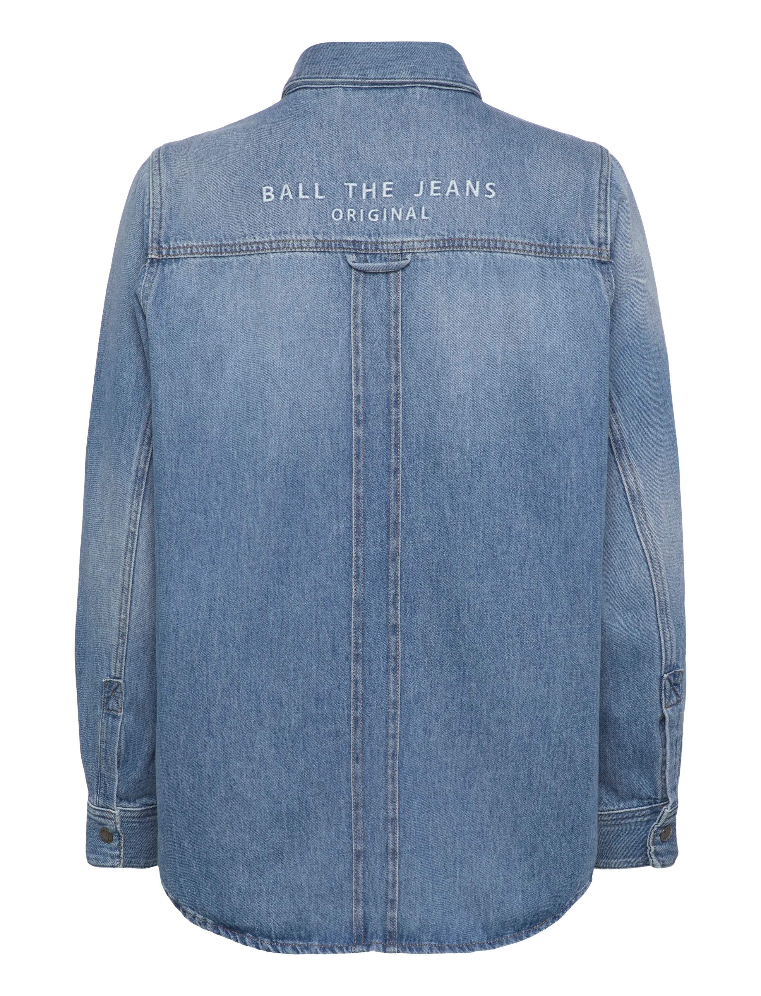 BALL - BALEON DENIM SHIRT - teksasärgid - light blue denim - 2