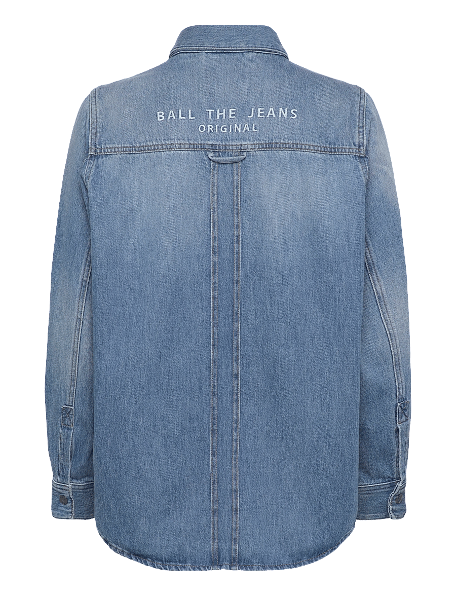 BALL - BALEON DENIM SHIRT - jeansblouses - light blue denim - 2