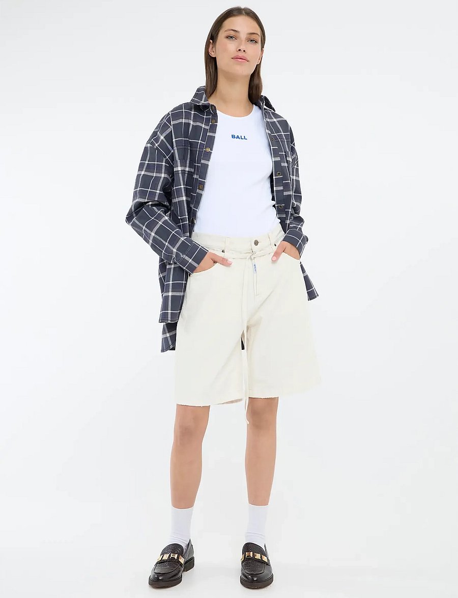 BALL - BALUCIA BERMUDA SHORTS - bermudashorts - birch - 0