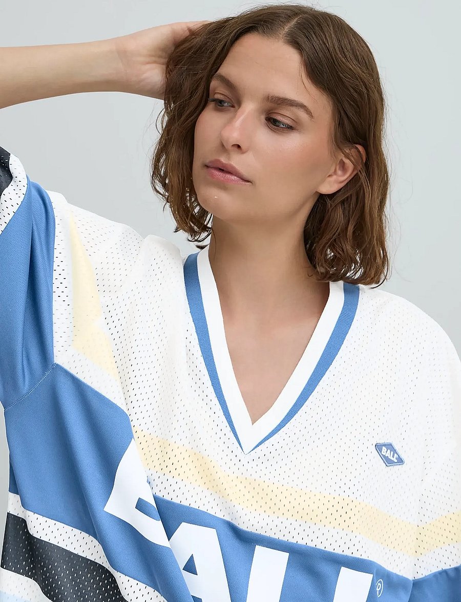 BALL - BAMARNI DRESS - t-shirt-kleider - blanc de blanc - 5