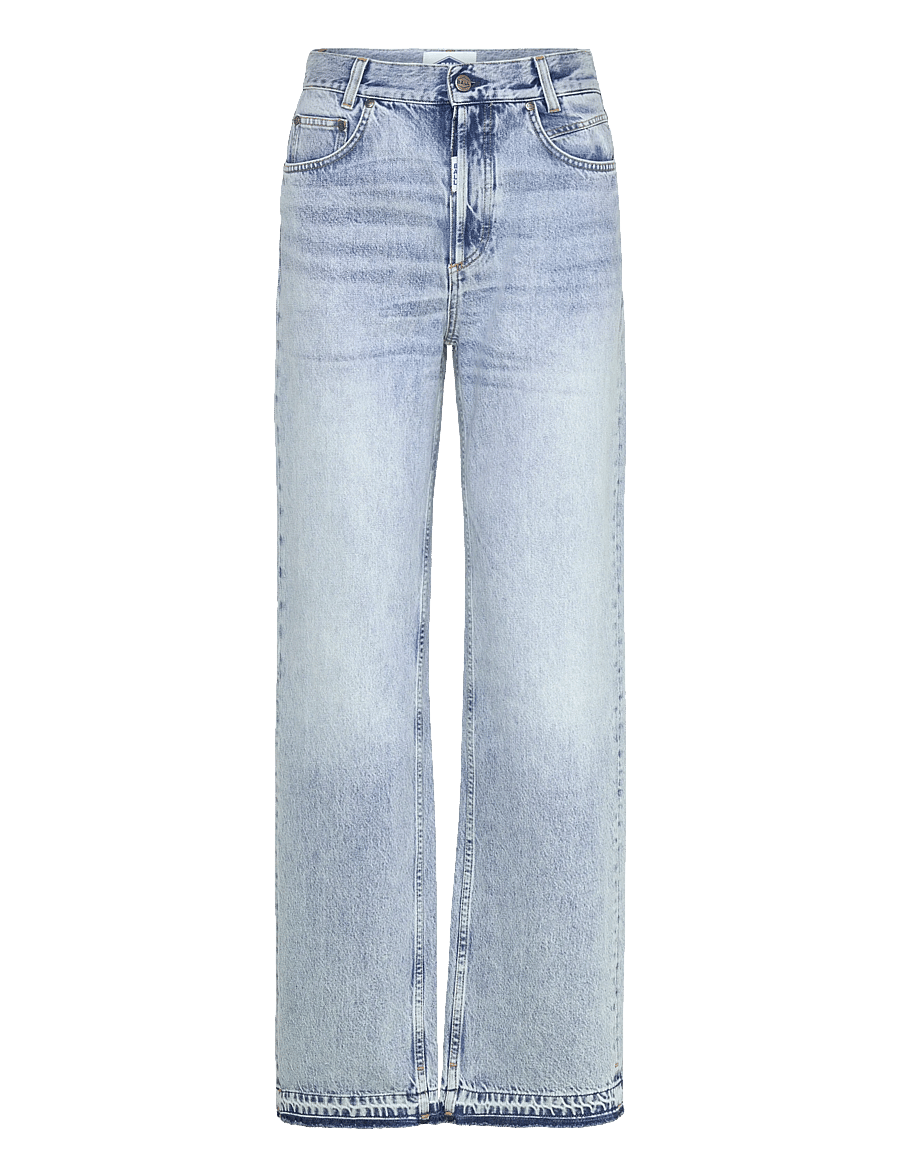 BALL - BASERENA JEANS - laia säärega teksad - light blue denim - 1